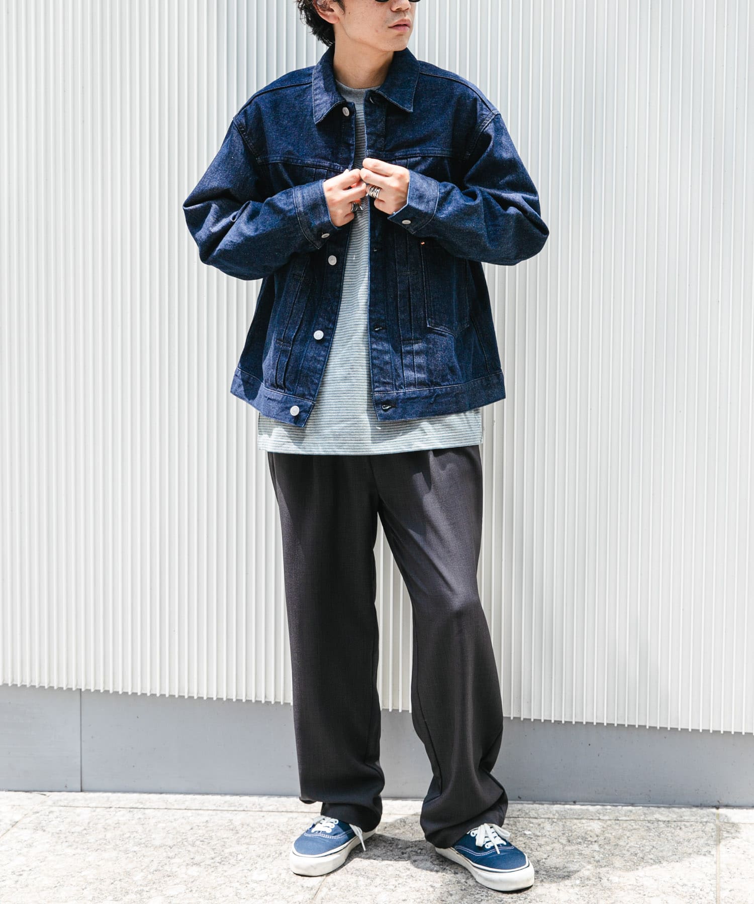 ジャケット・アウター FIORE PRINT DENIM DRESS ジャケット・アウター FIORE PRINT DENIM DRESS セール】FIORE PRINT