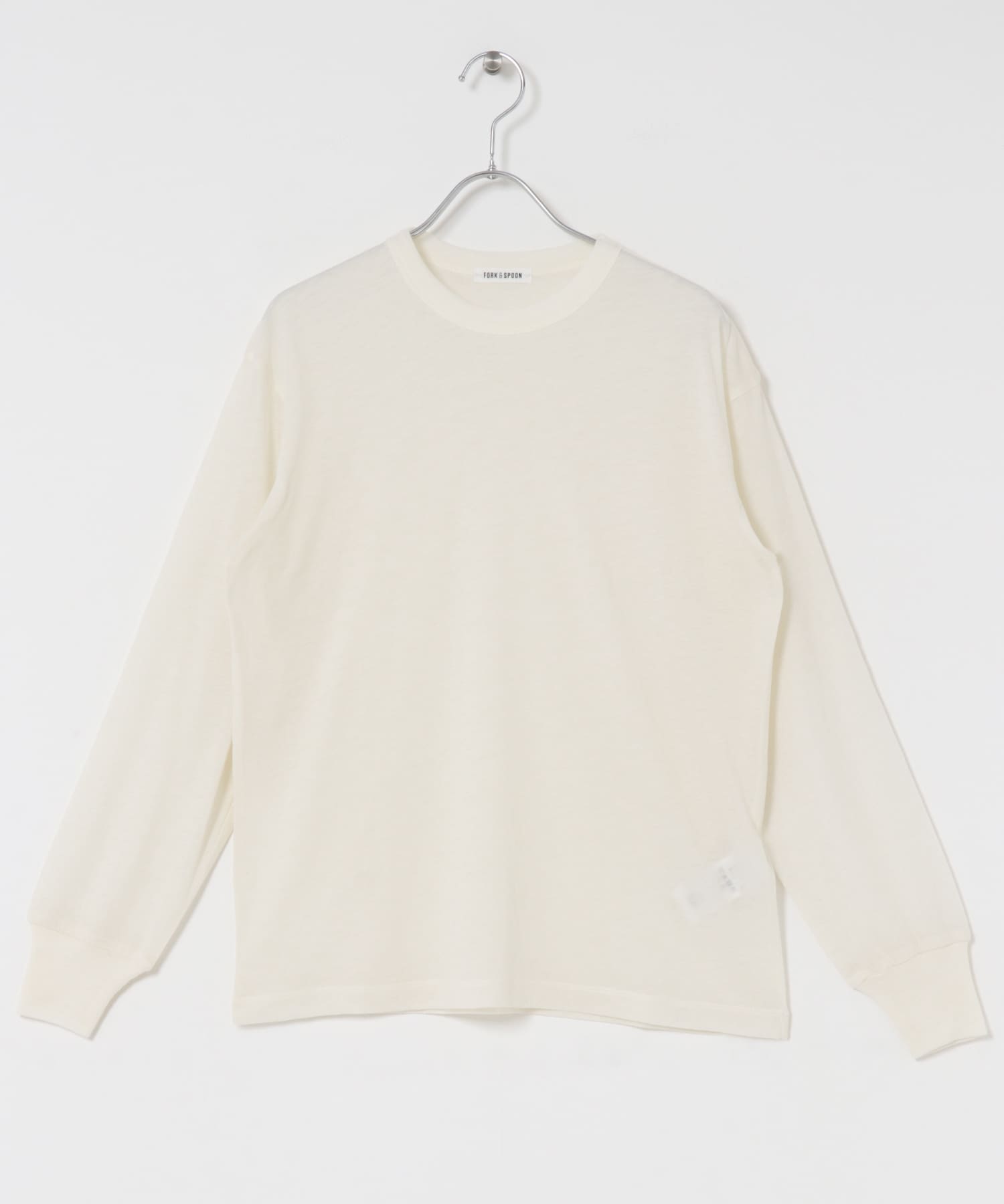 FORK&SPOON　ウール混クルーネックカットソー OFF 1