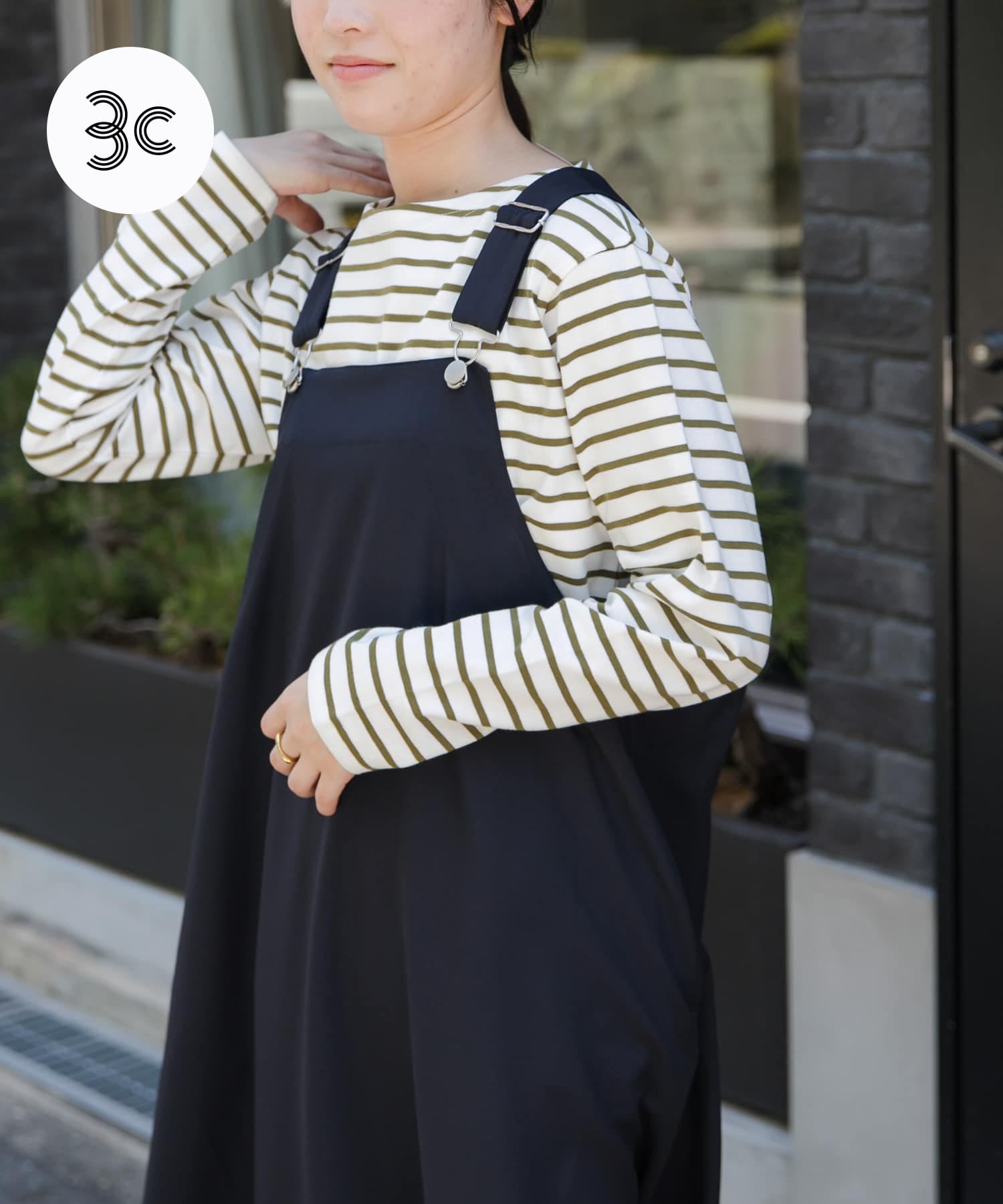 FORK&SPOON　ボートネックボーダー