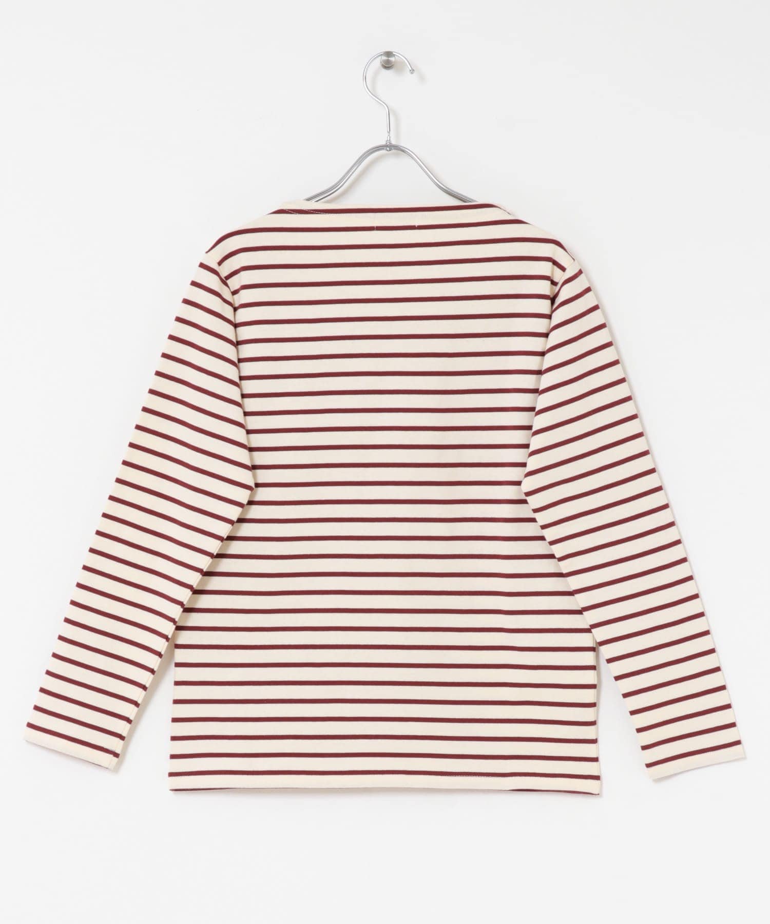 FORK&SPOON　ボートネックボーダー ECR×RED 1