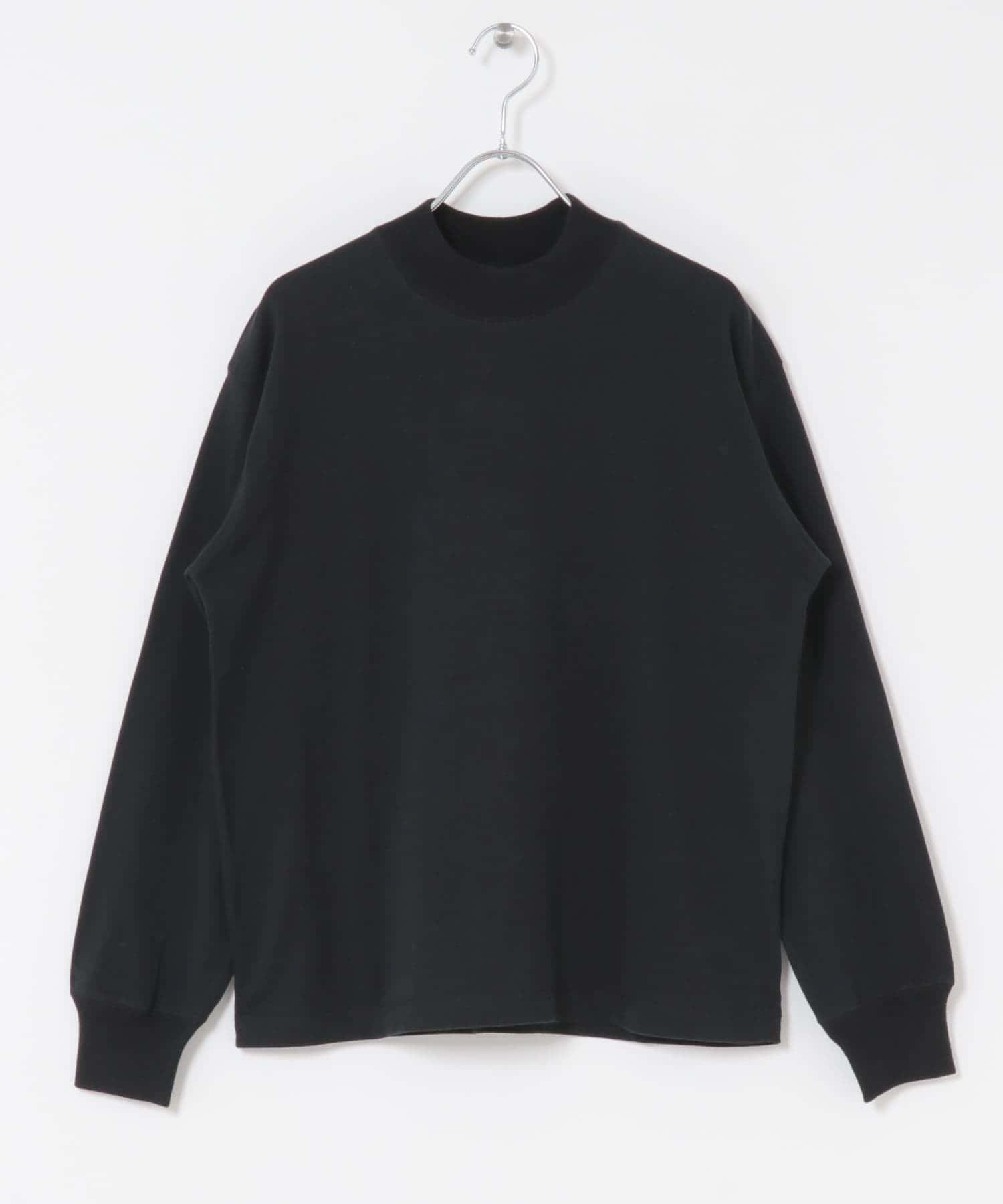 FORK&SPOON　リサイクルコットンロングスリーブTシャツ BLACK 1