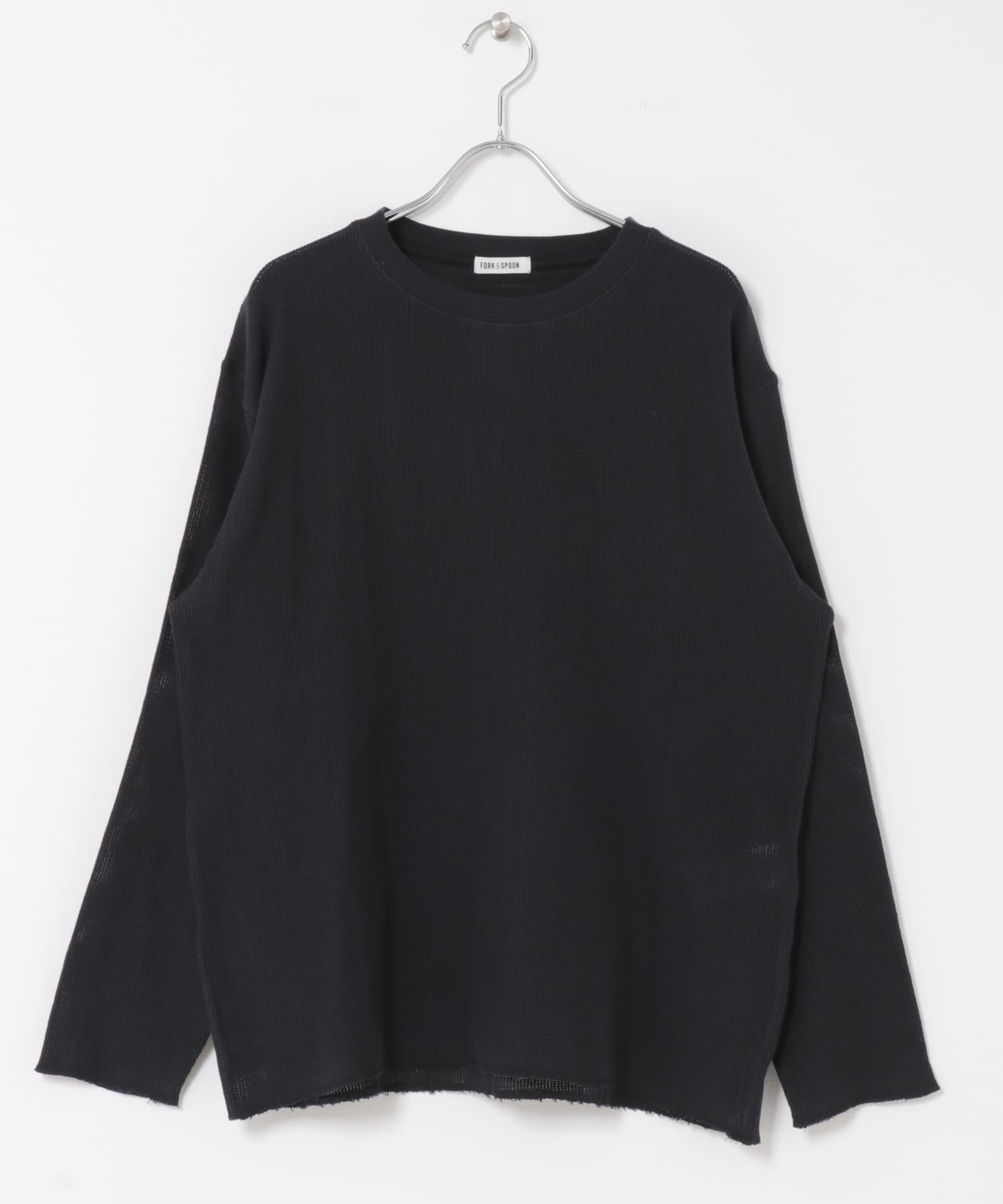 FORK&SPOON　メッシュロングスリーブプルオーバー NAVY 1