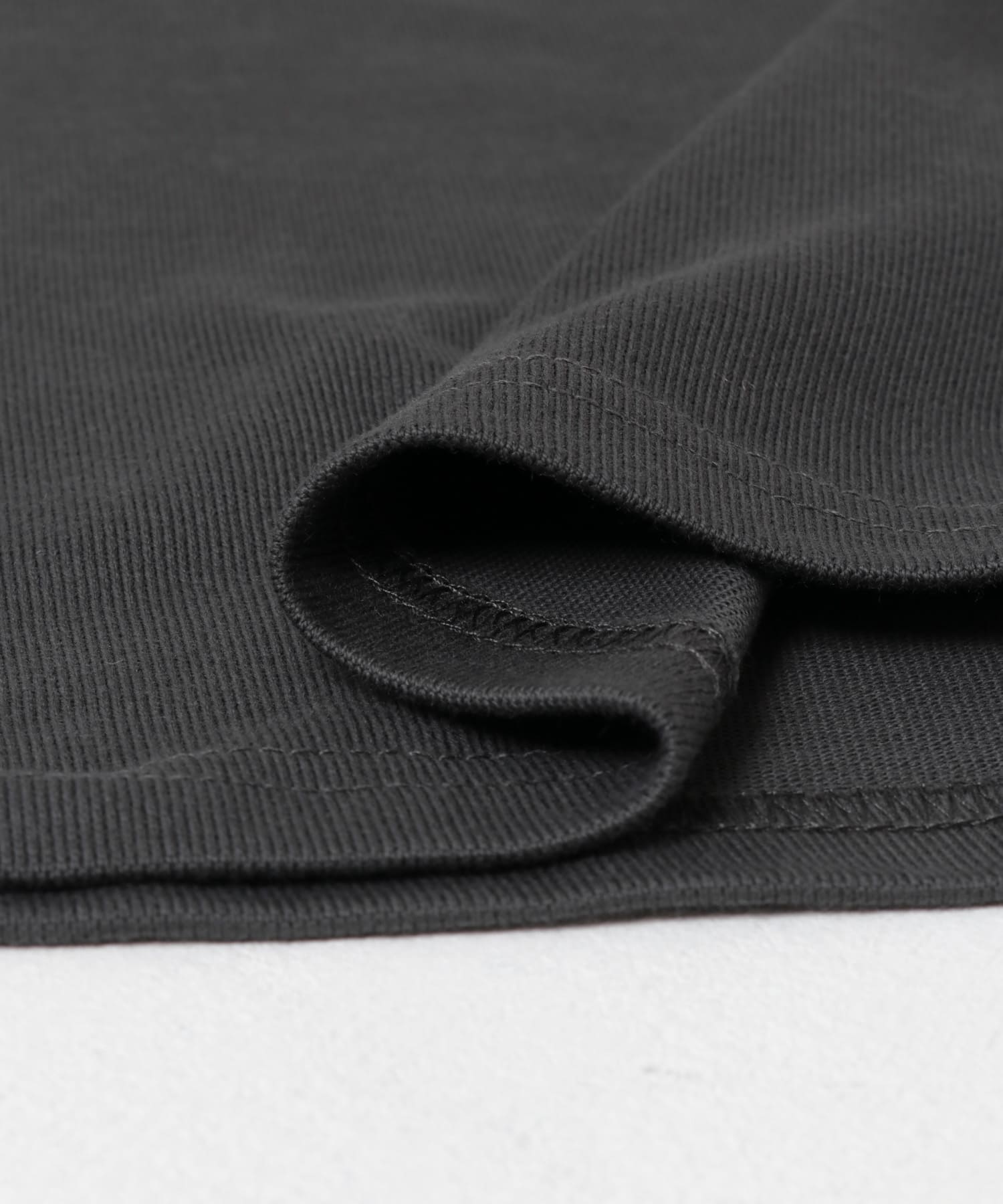 FORK&SPOON　ボトルネック8分袖Tシャツ CHARCOAL 1