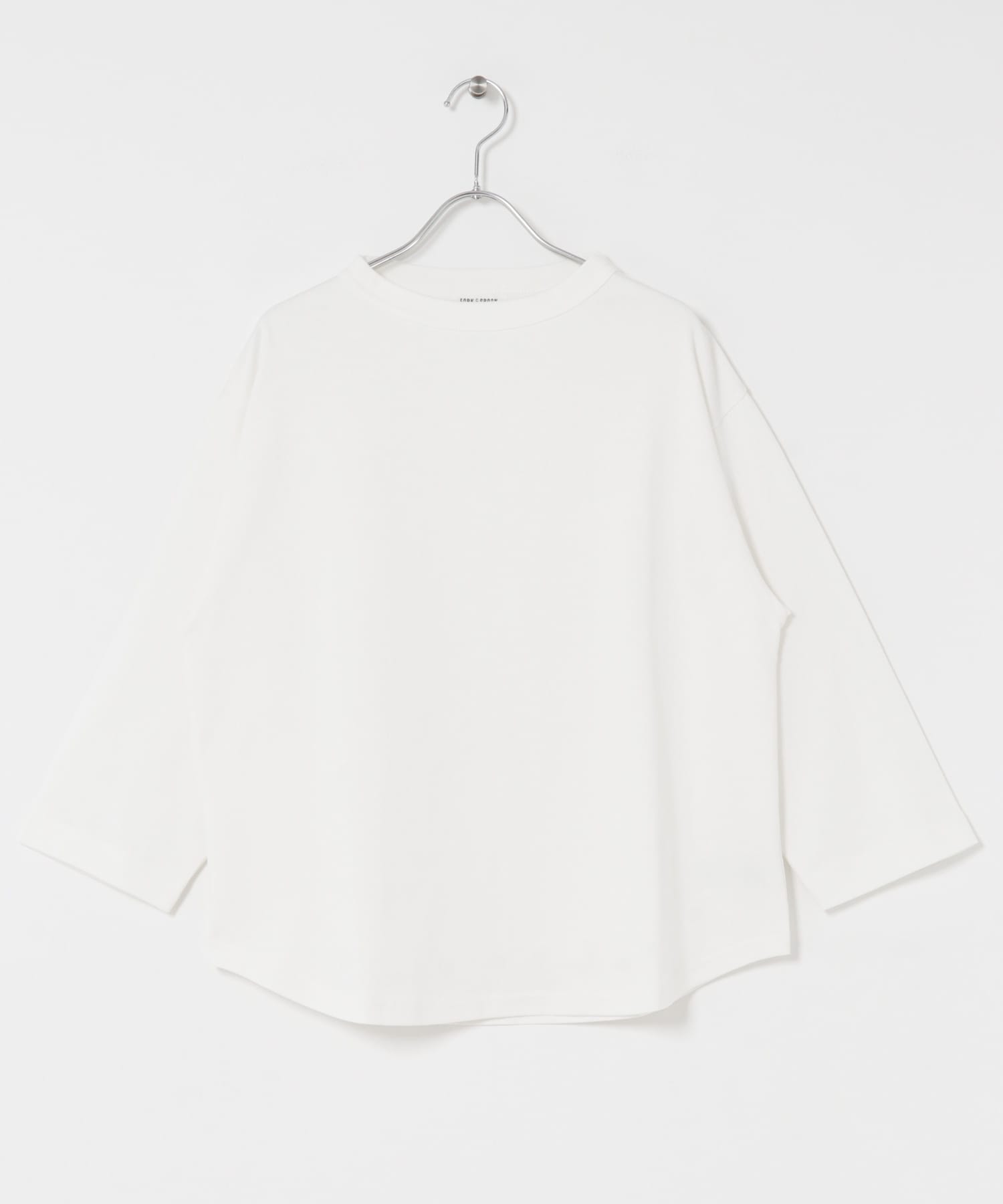 FORK&SPOON　ボトルネック8分袖Tシャツ OFF 1