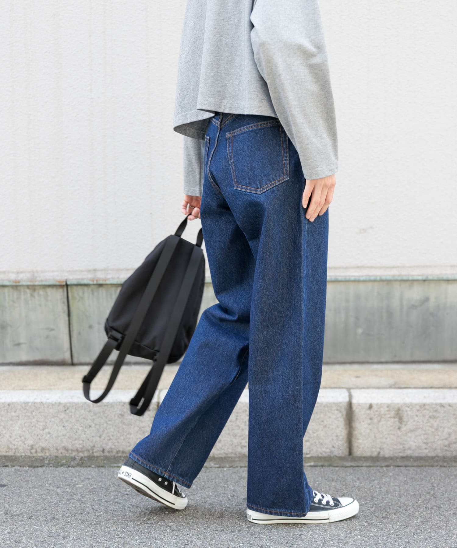 FORK&SPOON　JFデニムストレートパンツ