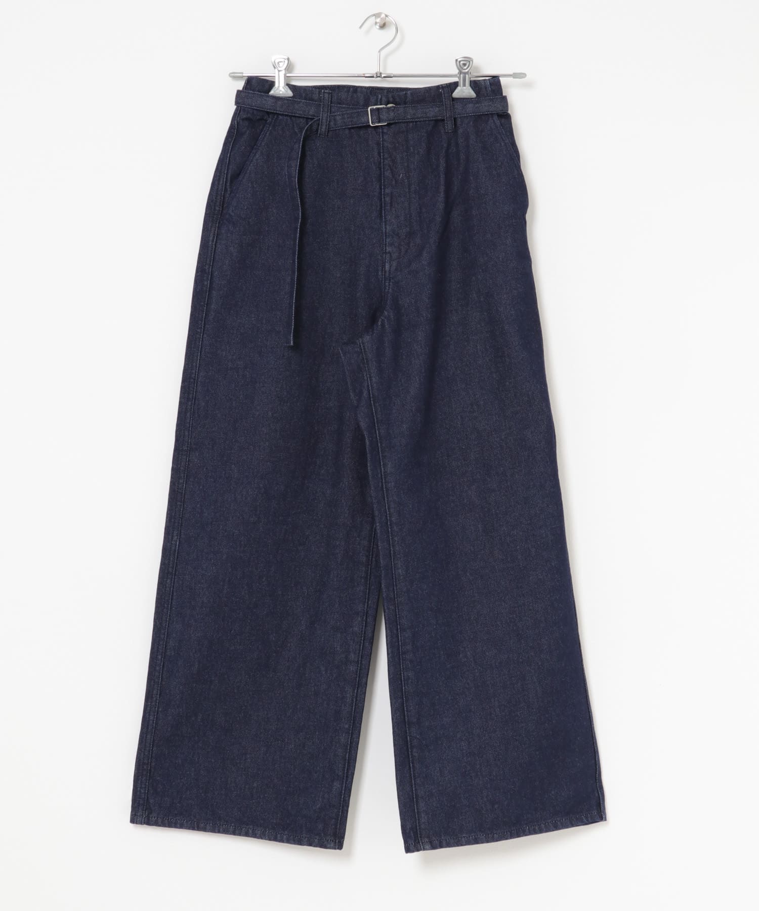 FORK&SPOON　JFデニムベルトセットルーズパンツ ONEWASH 1
