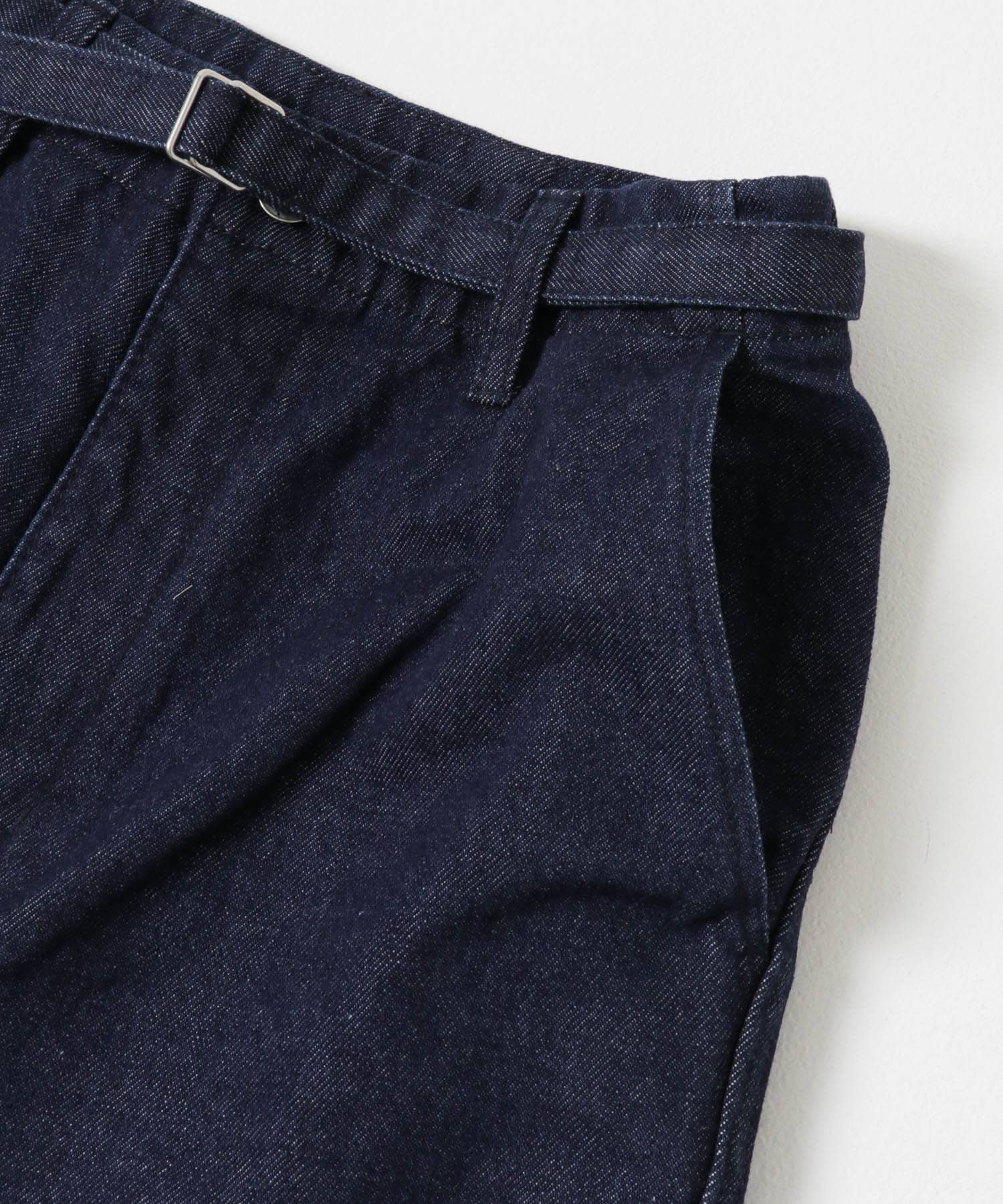 FORK&SPOON　JFデニムベルトセットルーズパンツ ONEWASH 1