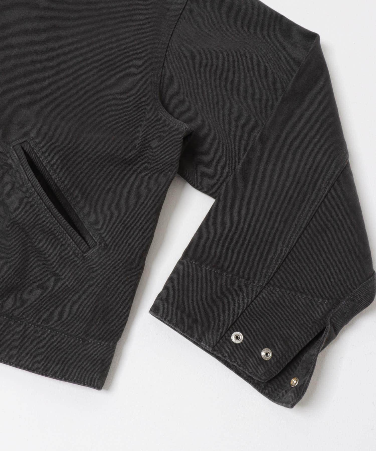 FORK&SPOON ガーメントダイツイルジップブルゾン(1 IVORY