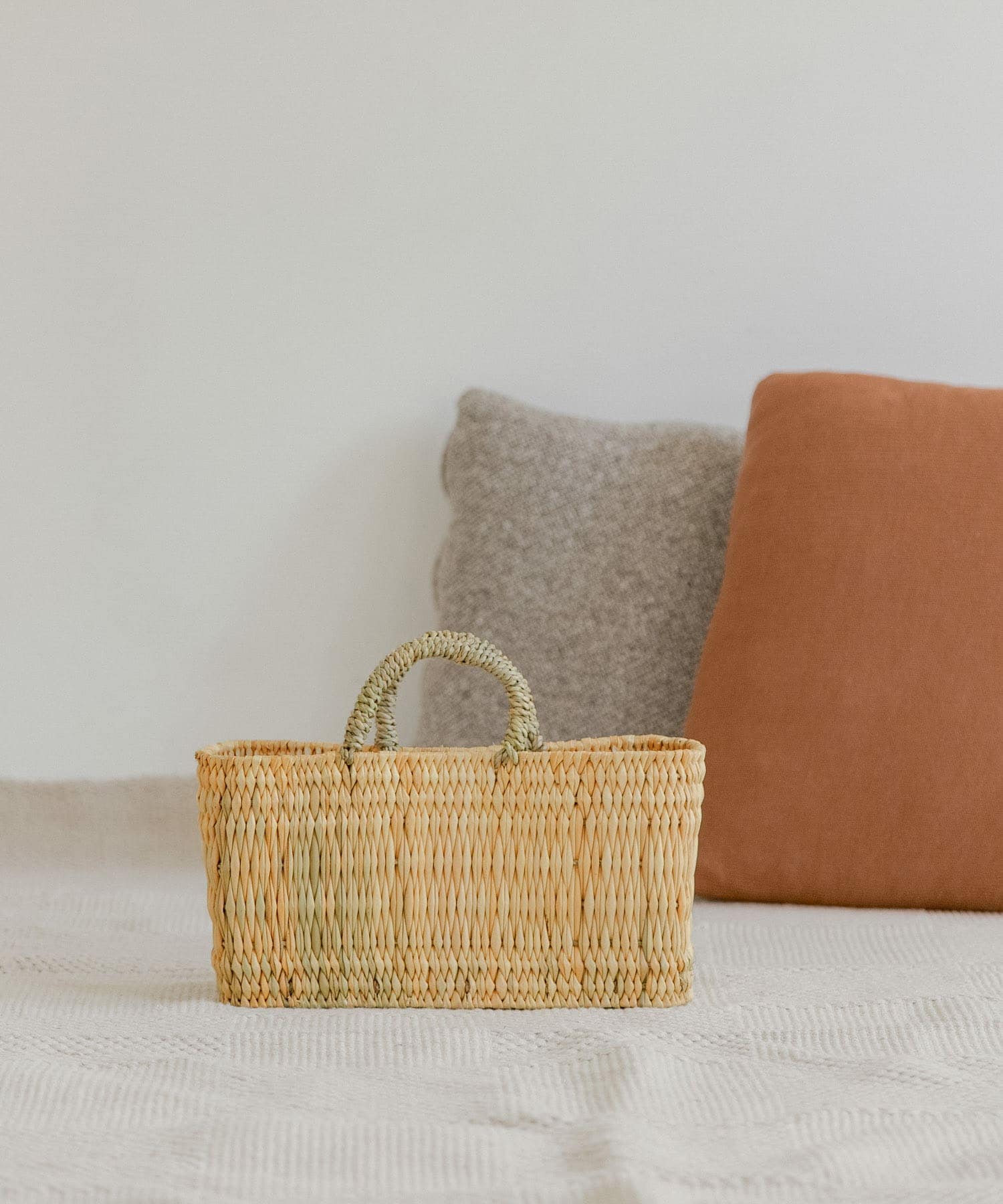 アフリカンスクエア　ストロー横長かごS S S