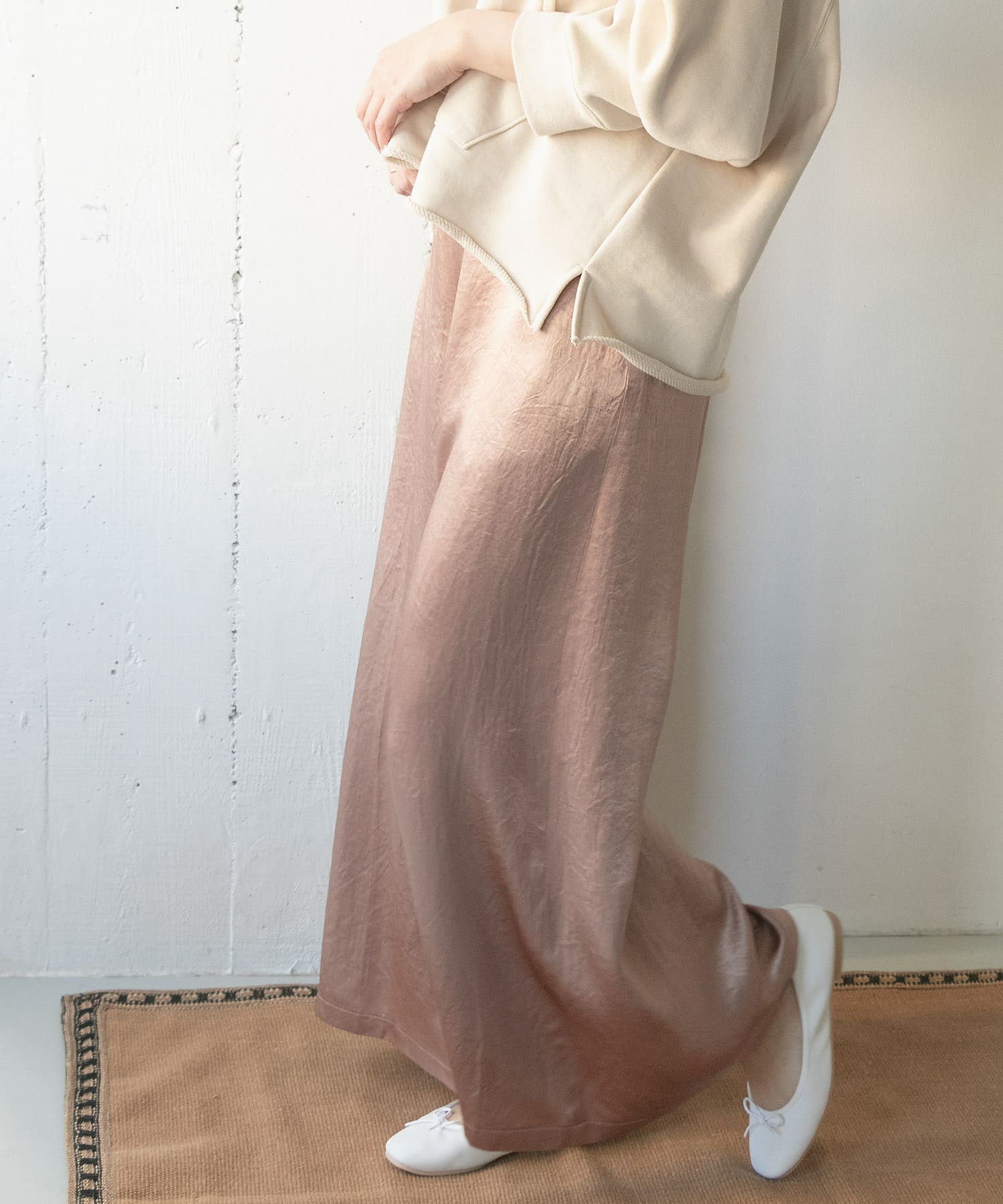 身長：158cm サイズ：one