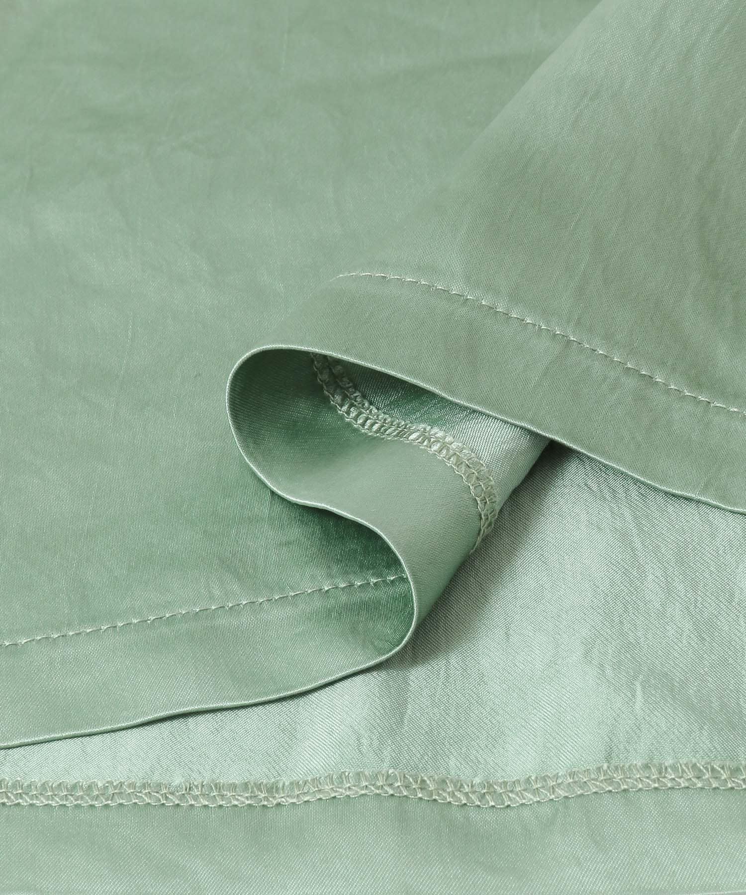 thint　クラッシュサテンサロペット MINT one
