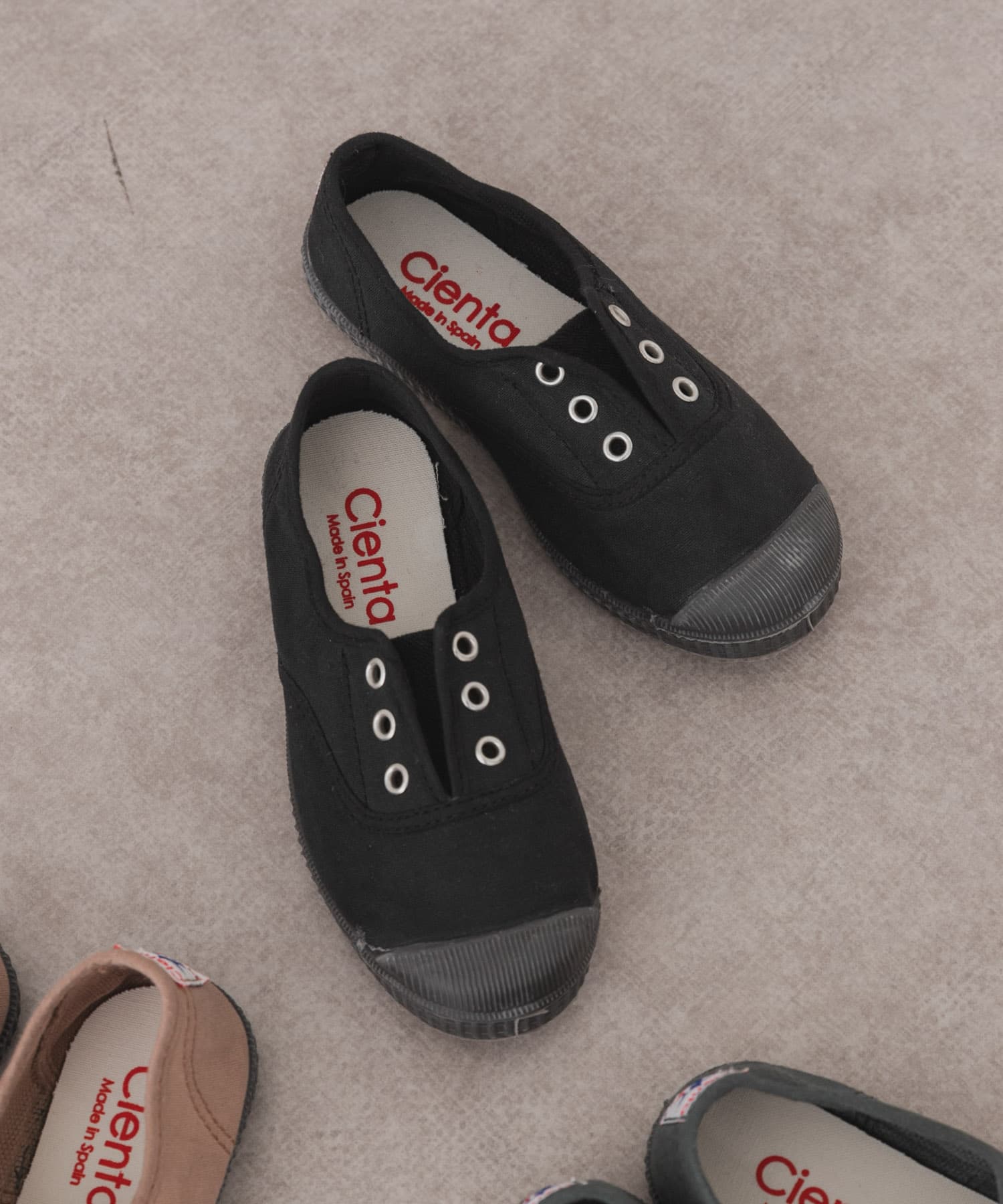 Cienta　キャンバスシューズ(KIDS) NEGRO 17