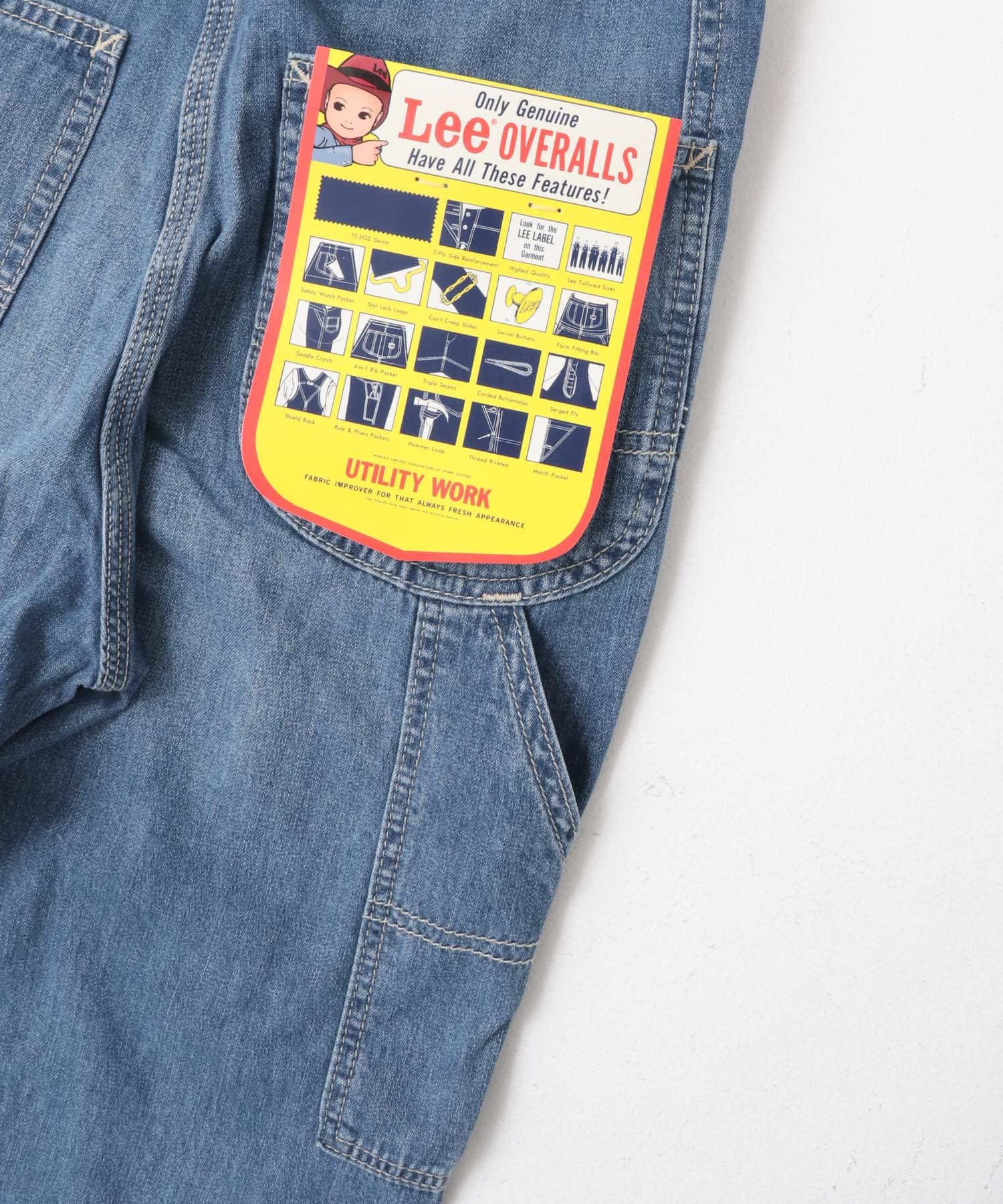 Lee　OVERALLS(KIDS) L USED 110