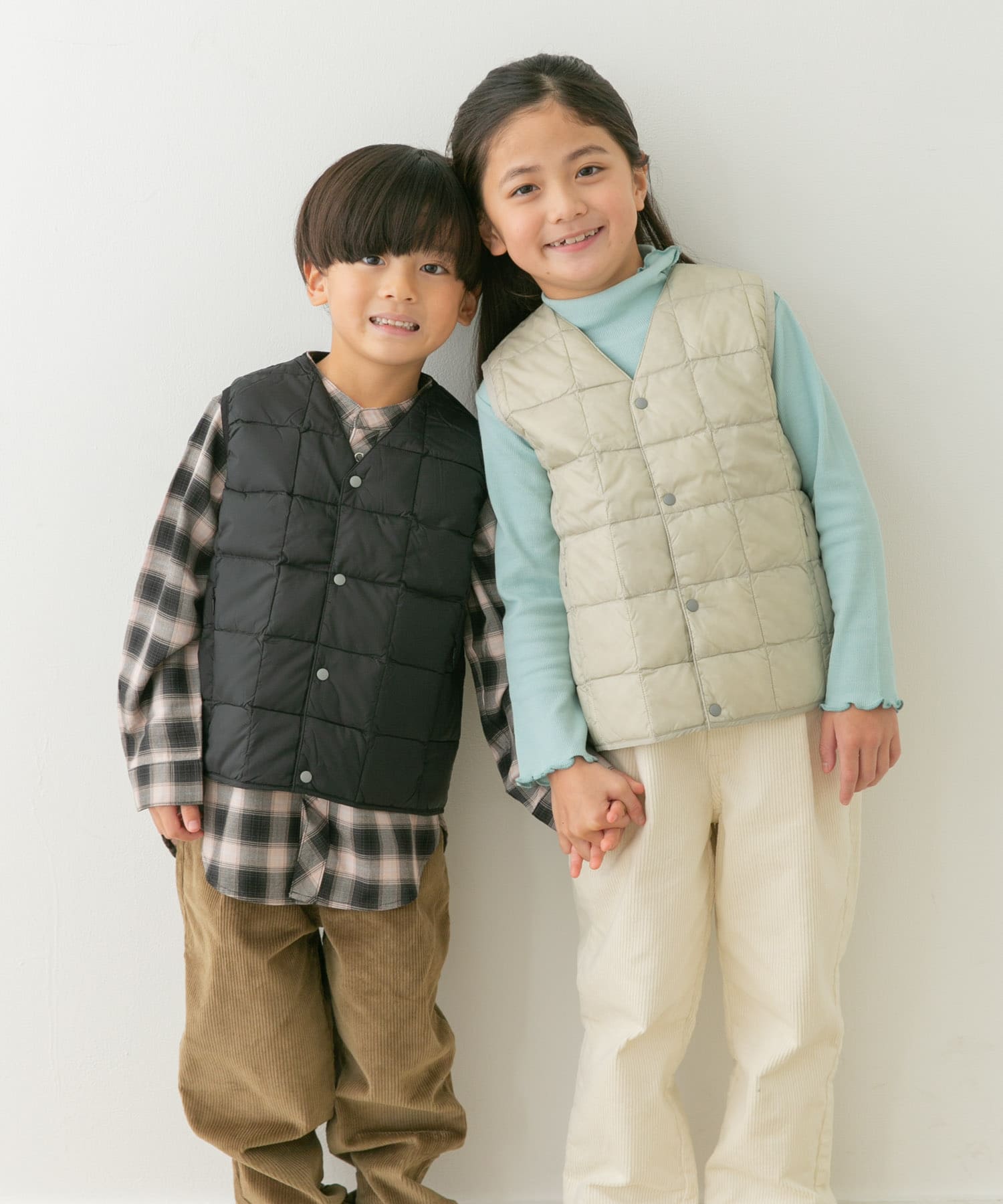 身長：108cm サイズ：120 / 身長：123cm サイズ：130