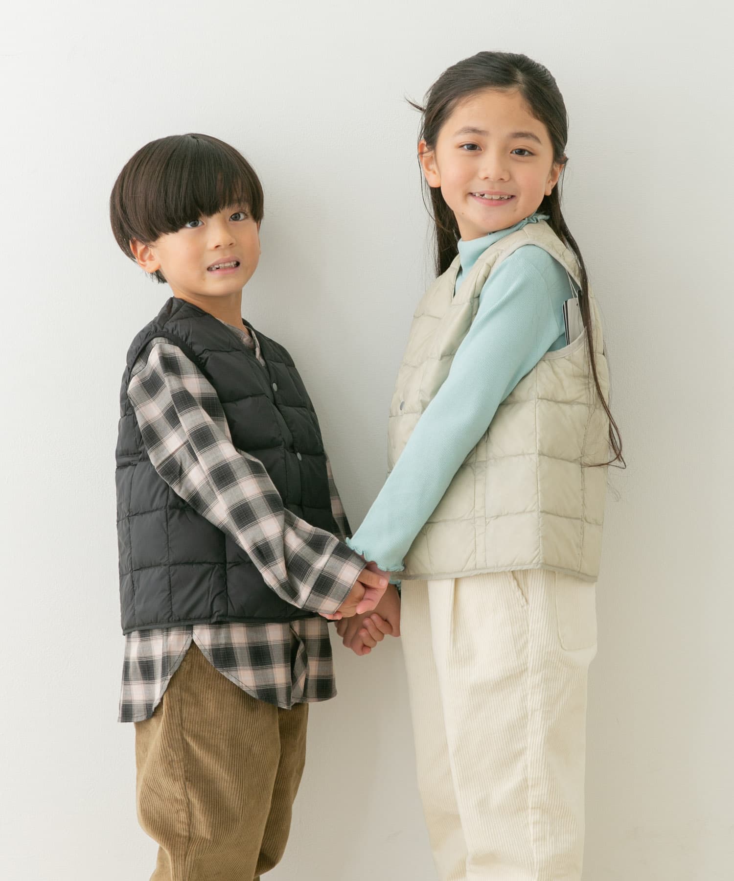 身長：108cm サイズ：120 / 身長：123cm サイズ：130