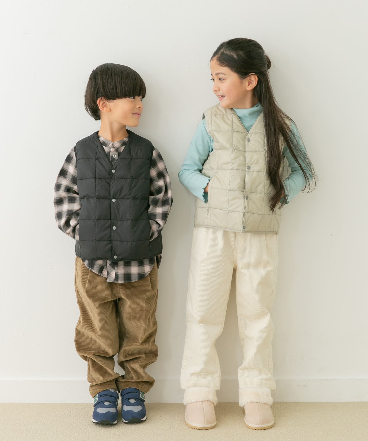身長：108cm サイズ：120 / 身長：123cm サイズ：130