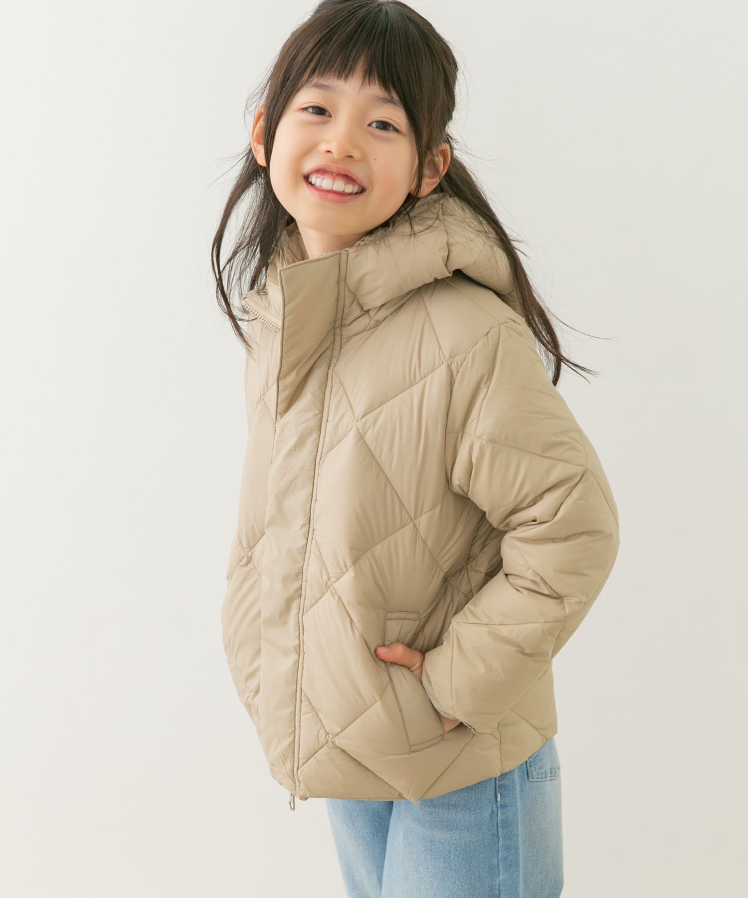 TAION　PACKABLE HOOD DOWN JACKET(KIDS)