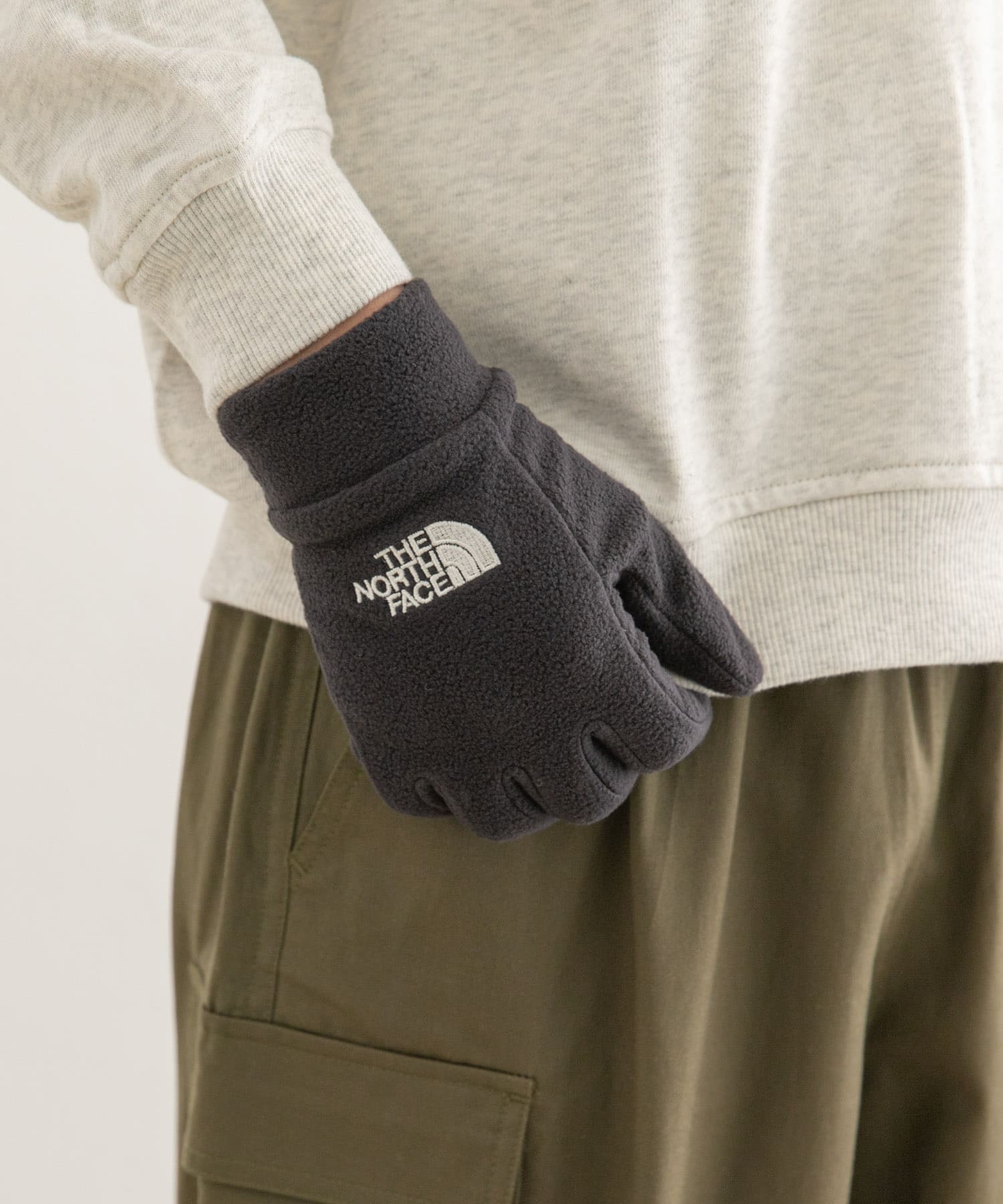 THE NORTH FACE　Kids Micro Fleece Glove(KIDS) ブラック -