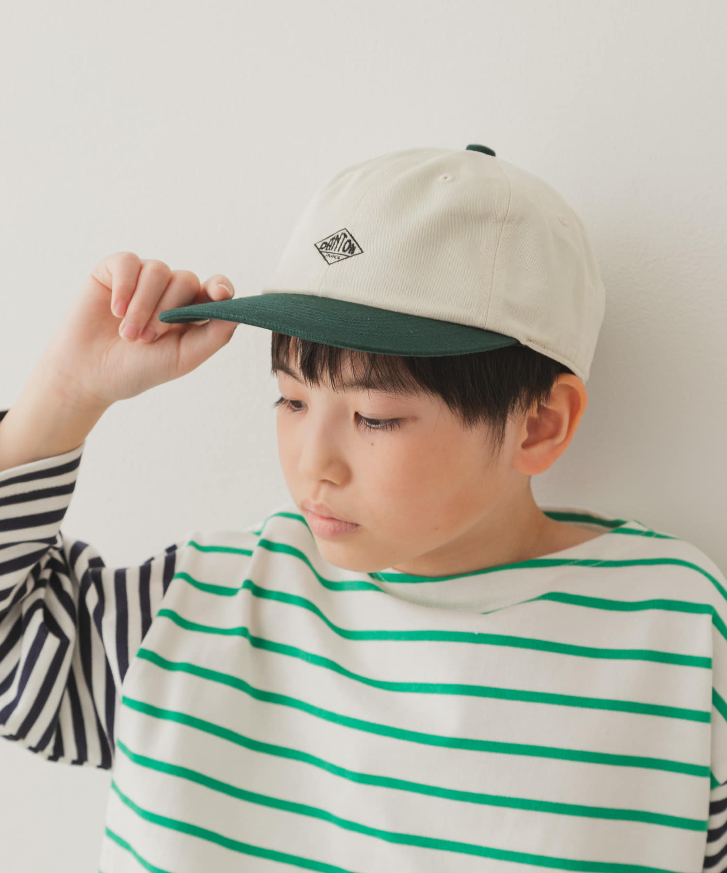DANTON　KIDS 6PANEL2TONE CAP