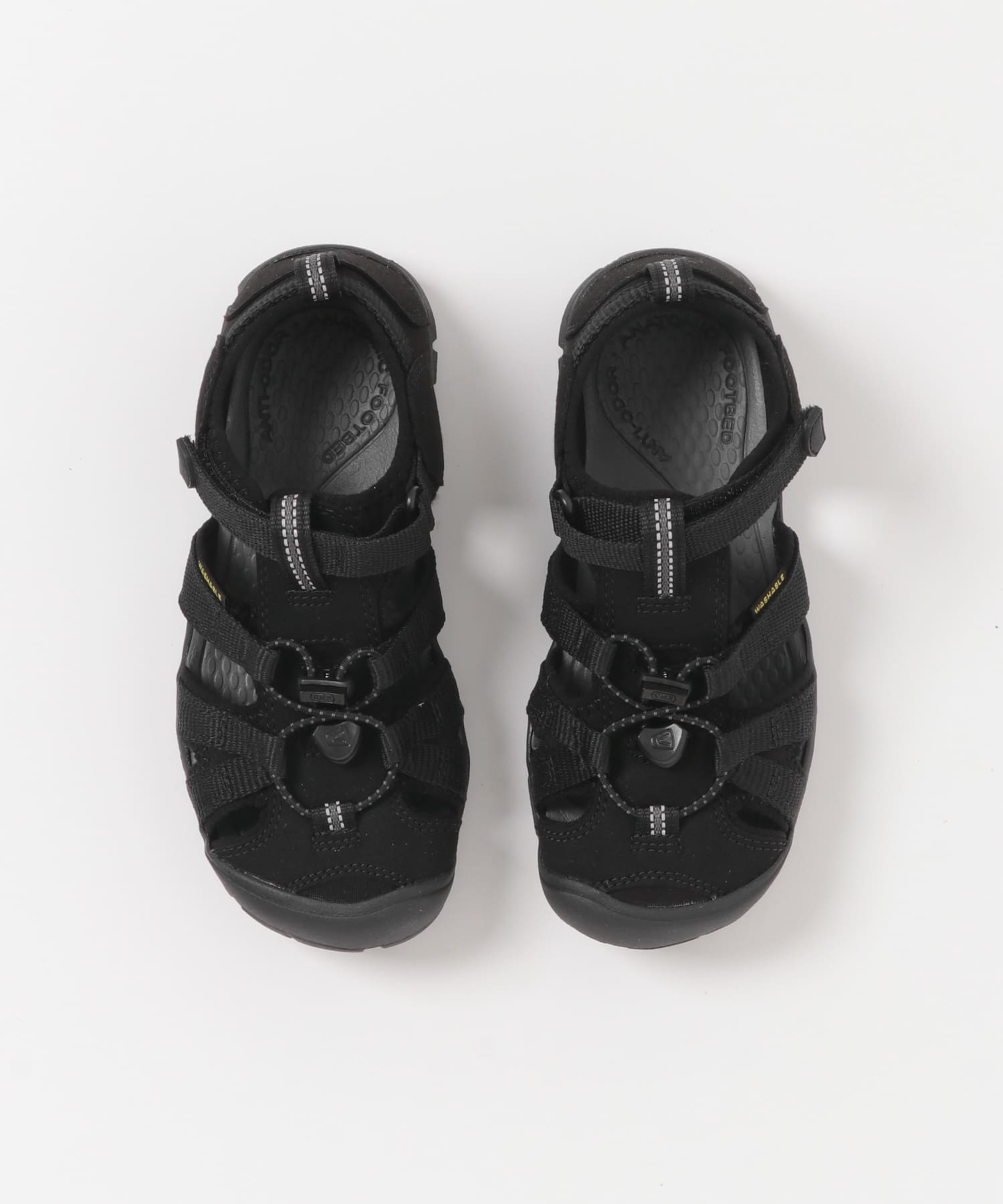 KEEN　SEACAMP II CNX(KIDS:20-22cm) BLACK/GREY 20