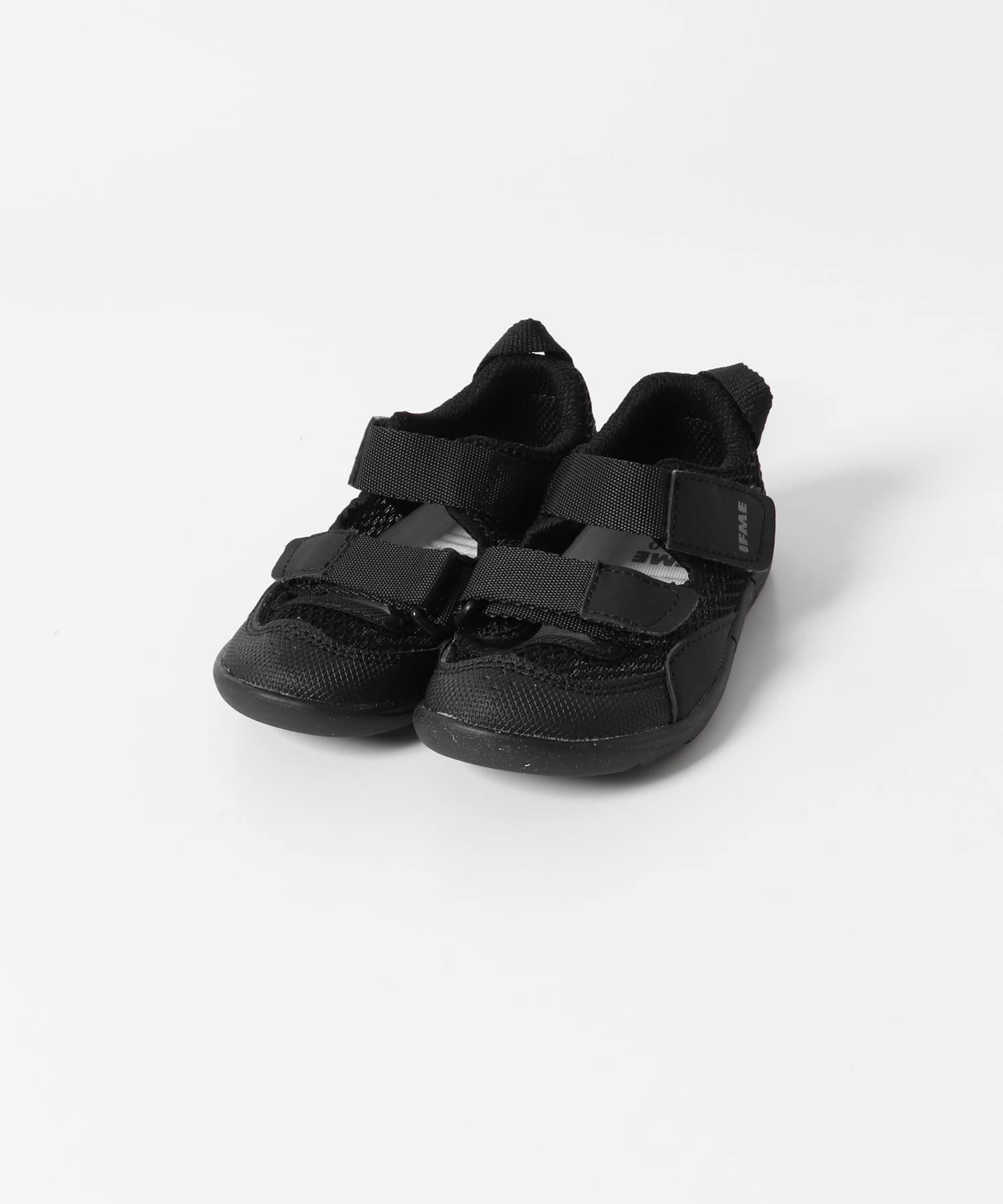 IFME　ダブルベルトウォーターシューズ(KIDS) BLACK 15