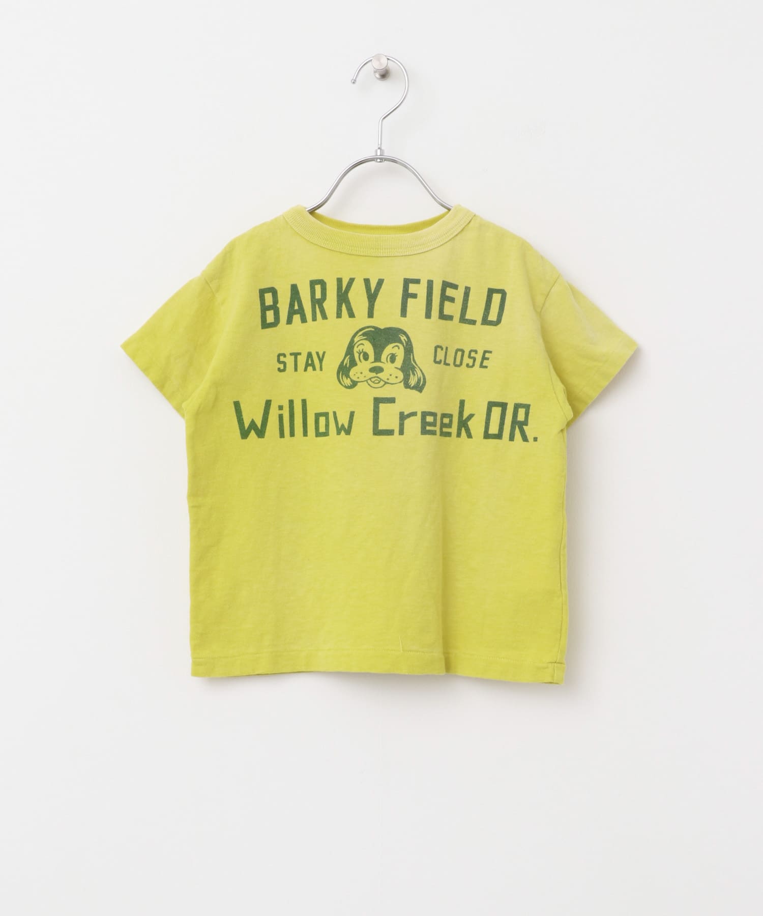 DENIM DUNGAREE　ビンテージテンジク LOVE DOG Tシャツ(KIDS) 10Y 110