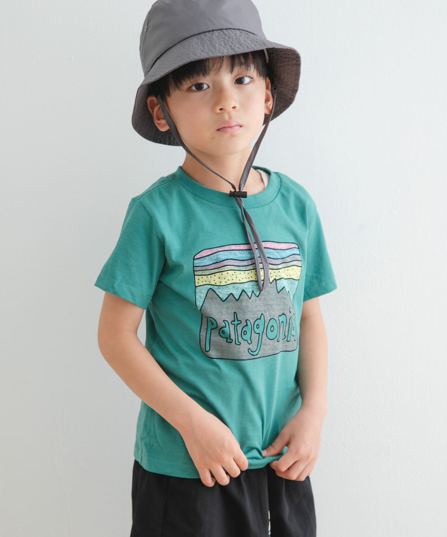 patagonia　Baby Fitz Roy T-shirts(KIDS)