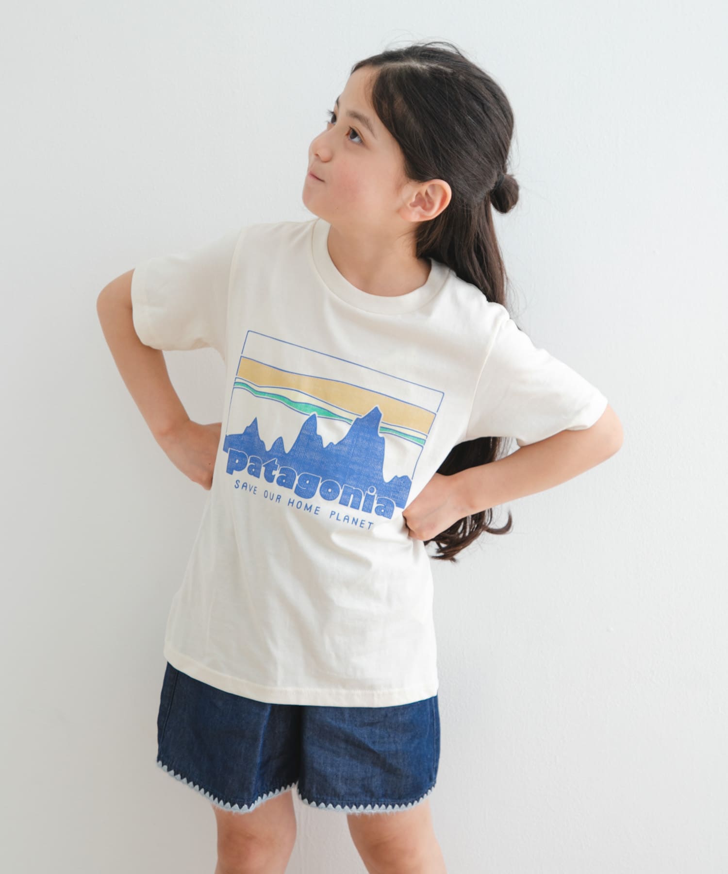patagonia　Ks Skyline T-Shirts(KIDS)