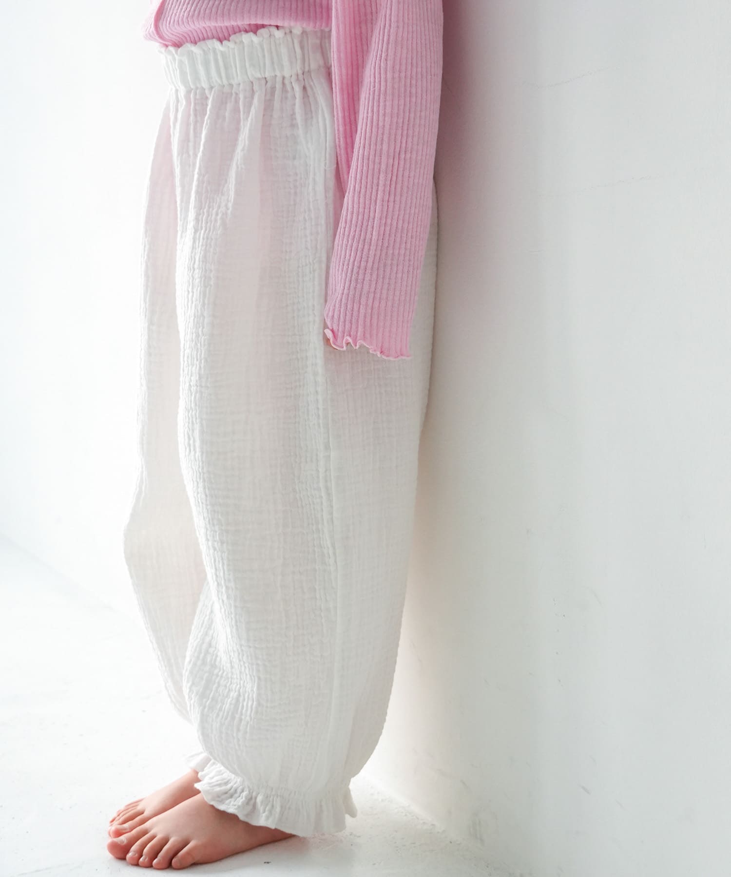 Pippi+Lotta　Aladdin crepe pants(KIDS)