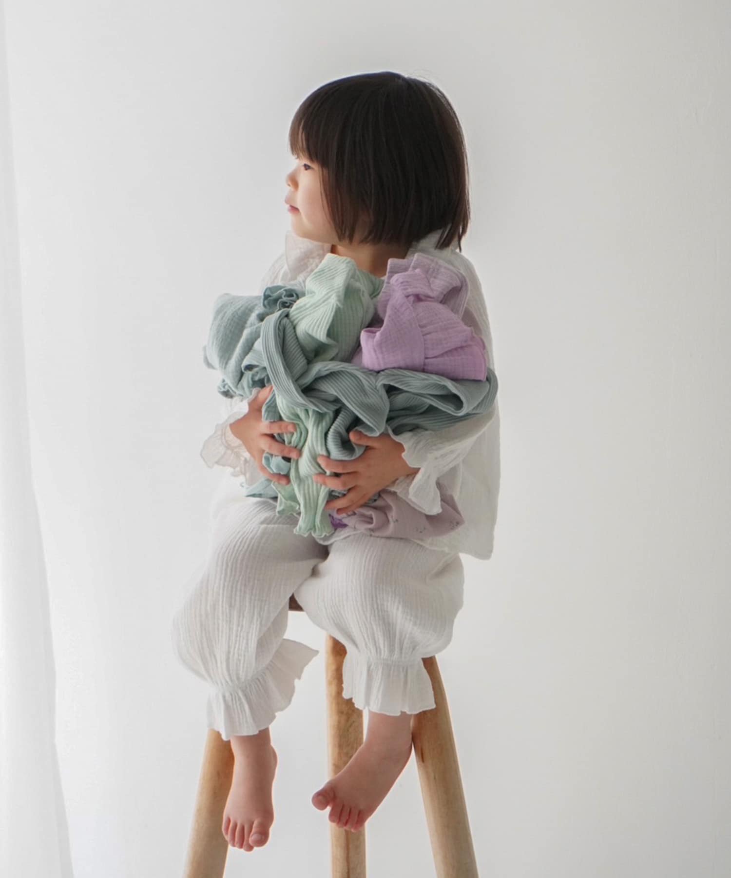 Pippi+Lotta　Aladdin crepe pants(KIDS) Lilac M