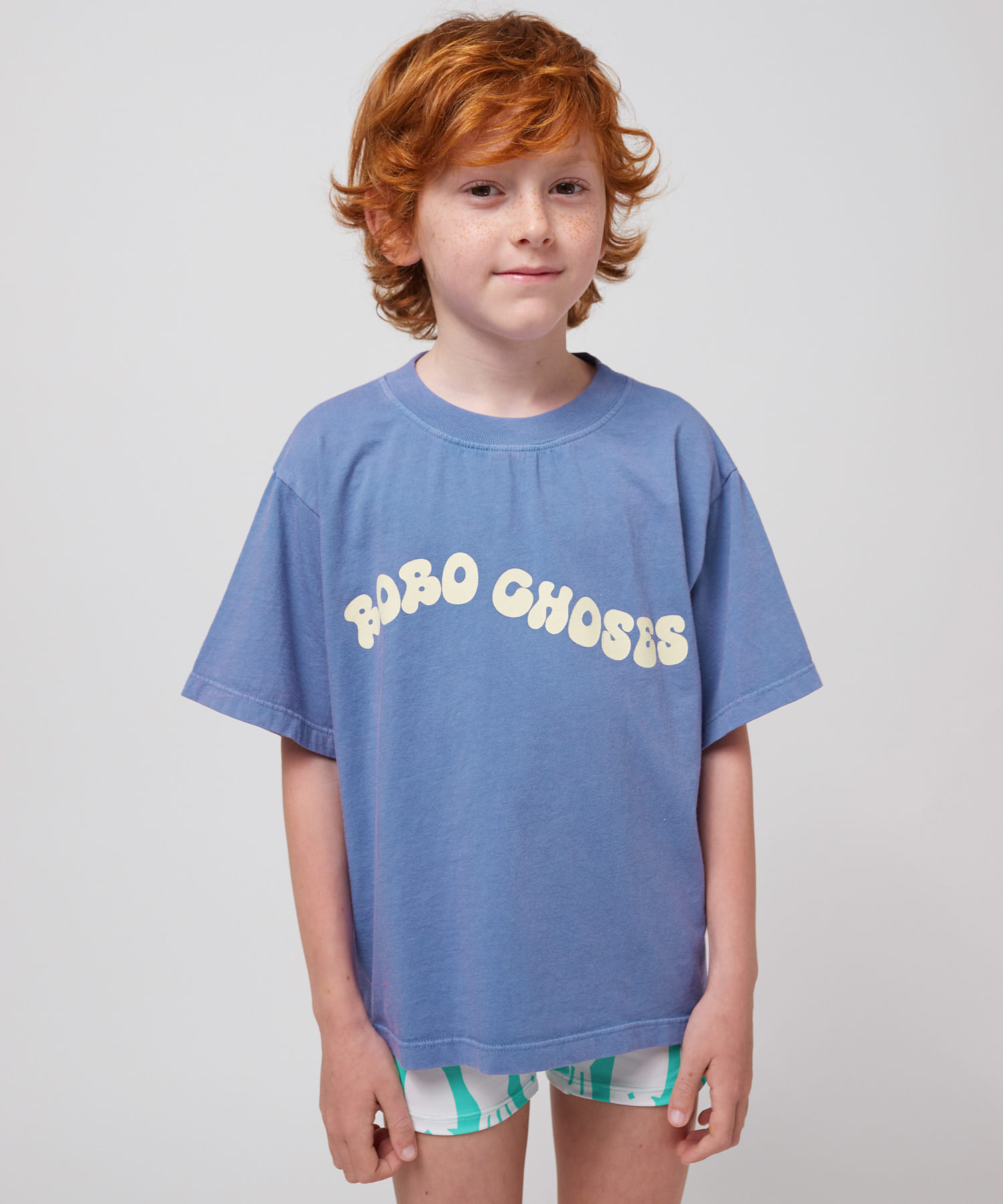 BOBO CHOSES　WavyBoboChoses T-shirts(KIDS)