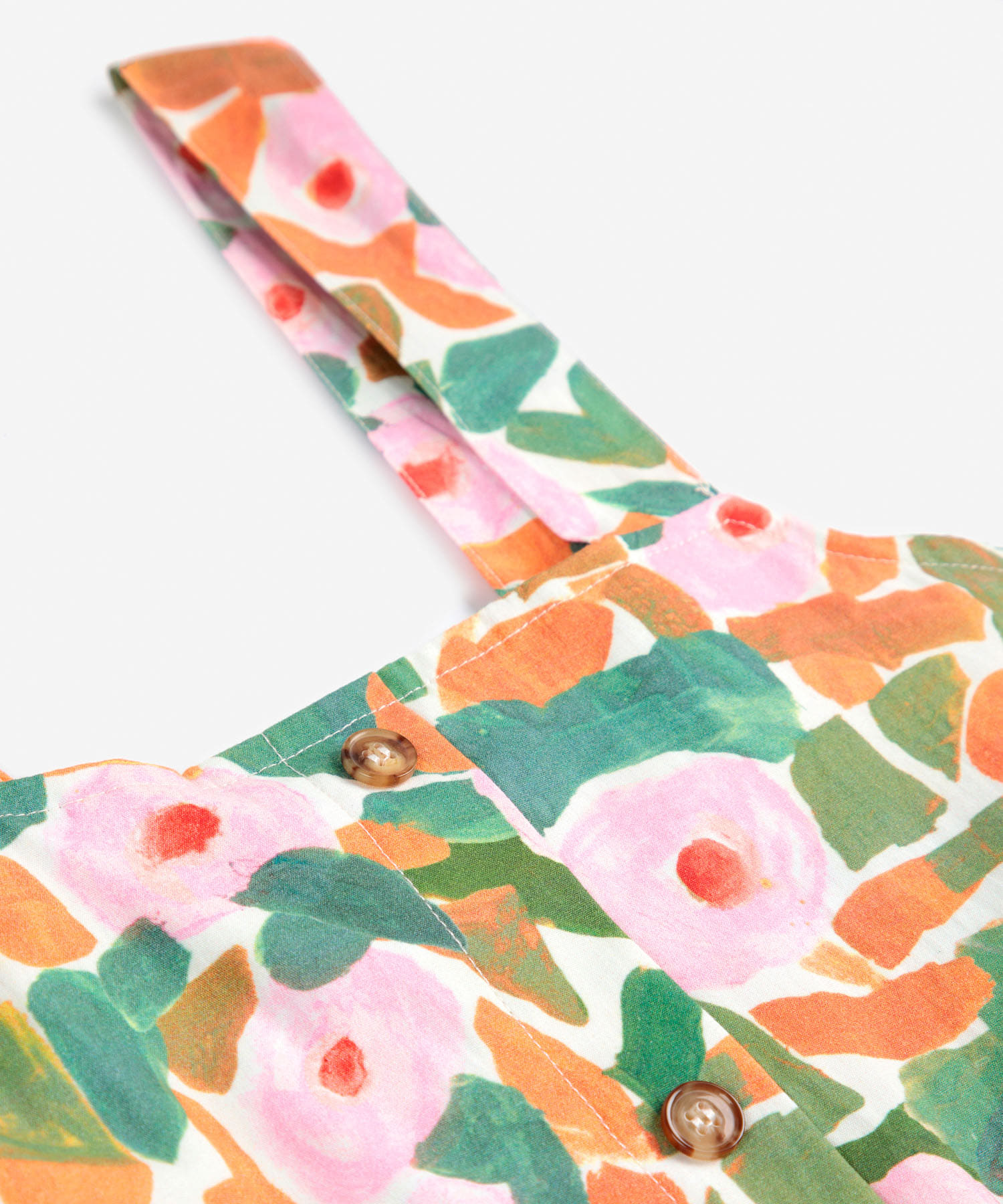 BOBO CHOSES　Floral strap dress(KIDS) FLORAL 2-3y