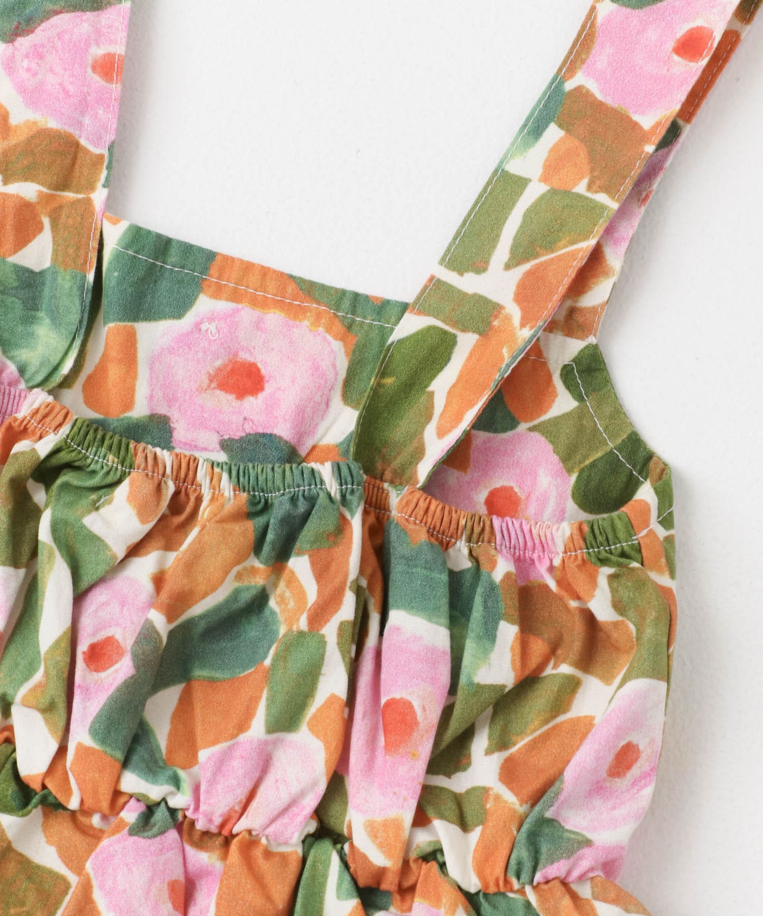 BOBO CHOSES　Floral strap dress(KIDS) FLORAL 2-3y