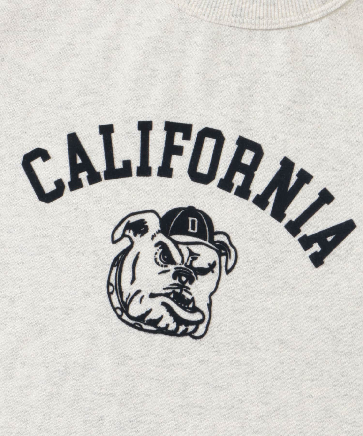 『WEB/一部店舗限定』『別注』Champion×DOORS　BULLDOG Tシャツ(KIDS) OATMEAL 150