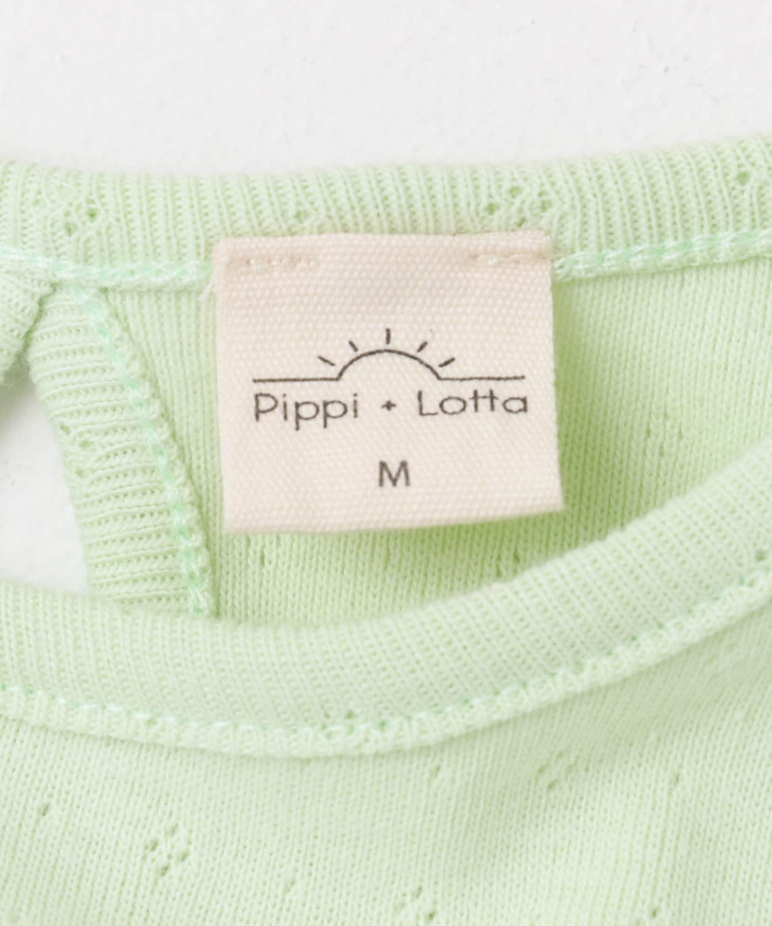 Pippi+Lotta　Eyelet puff  T-shirts(KIDS) Muscat M