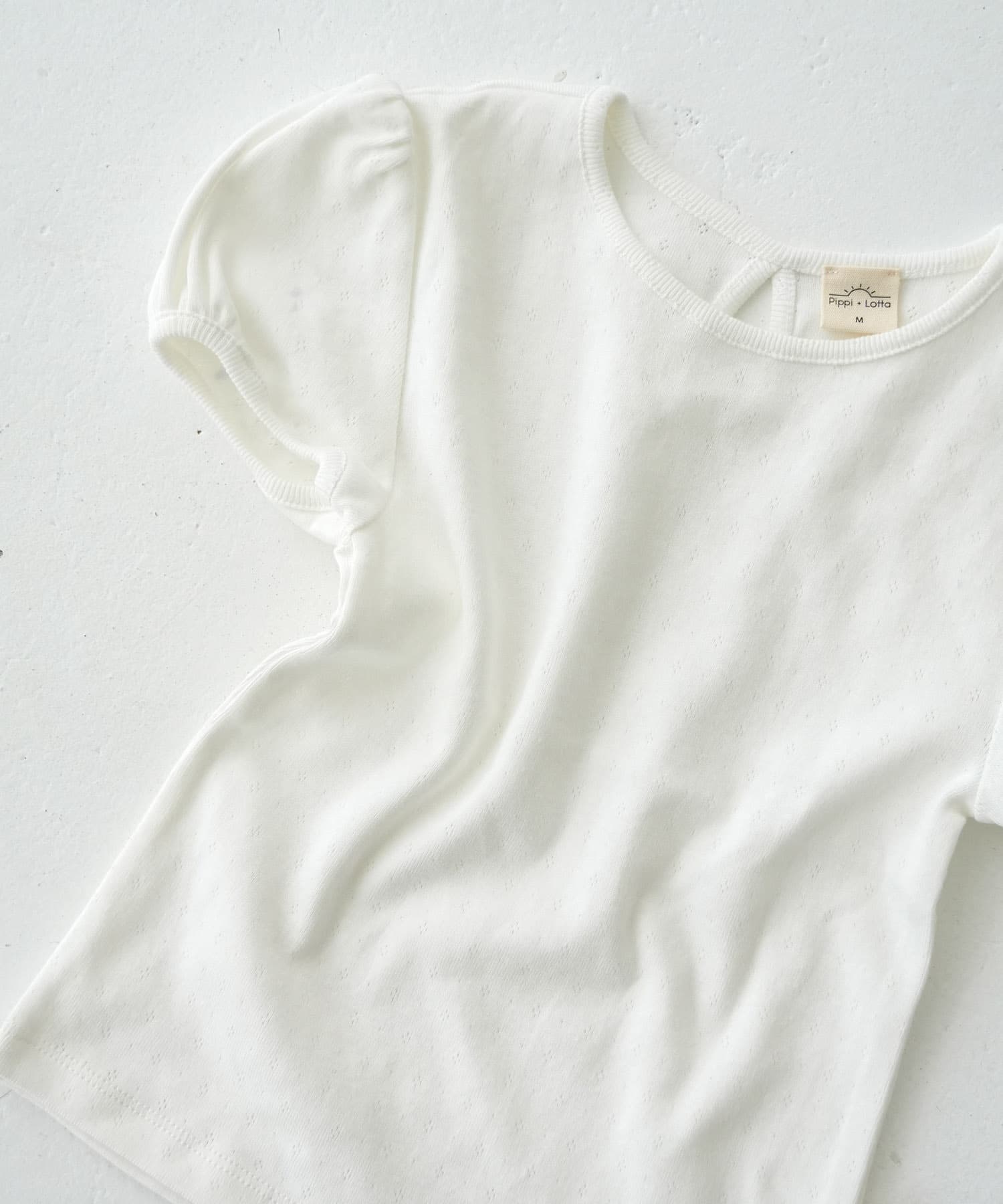 Pippi+Lotta　Eyelet puff  T-shirts(KIDS)