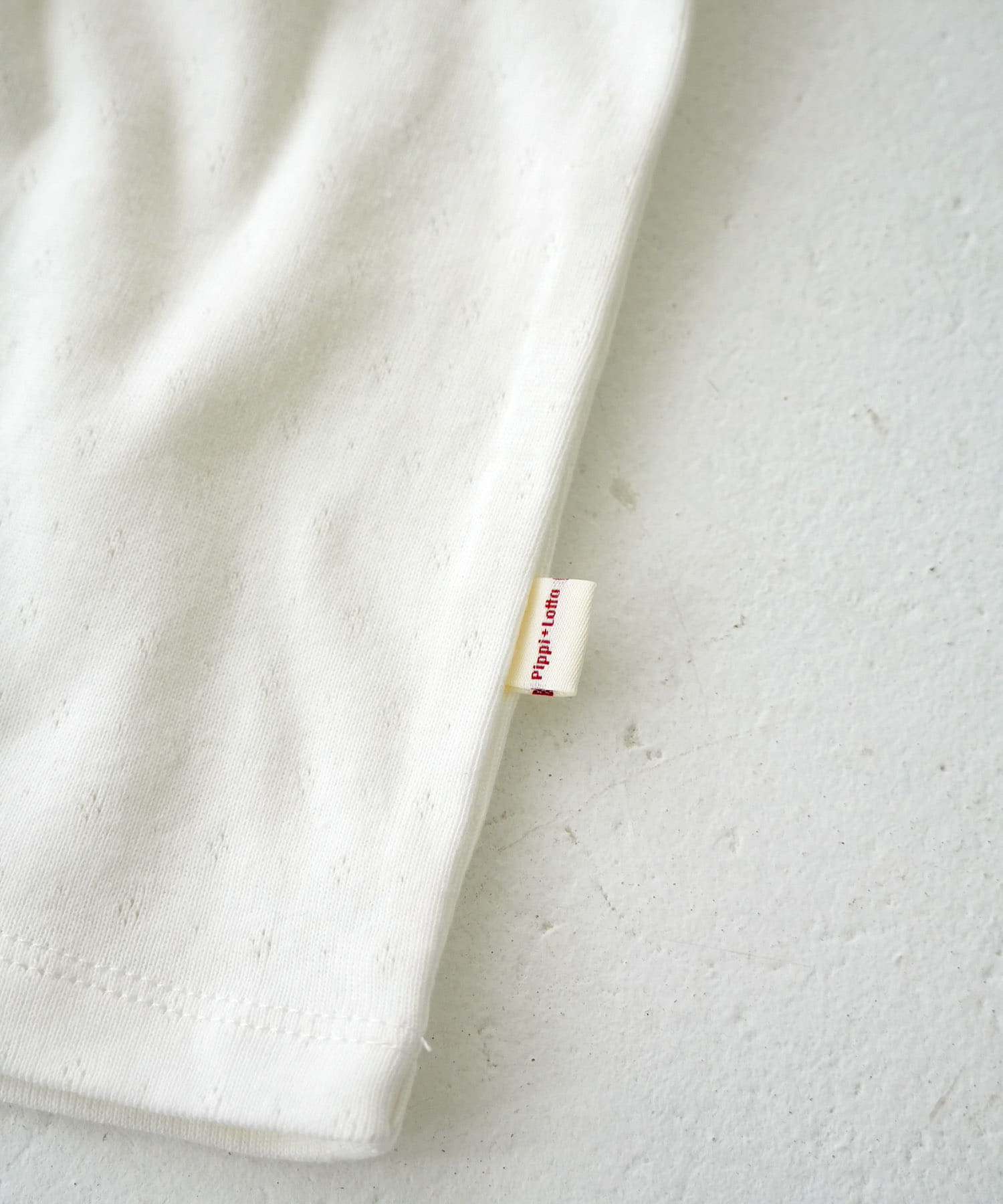 Pippi+Lotta　Eyelet puff  T-shirts(KIDS) Ivory M