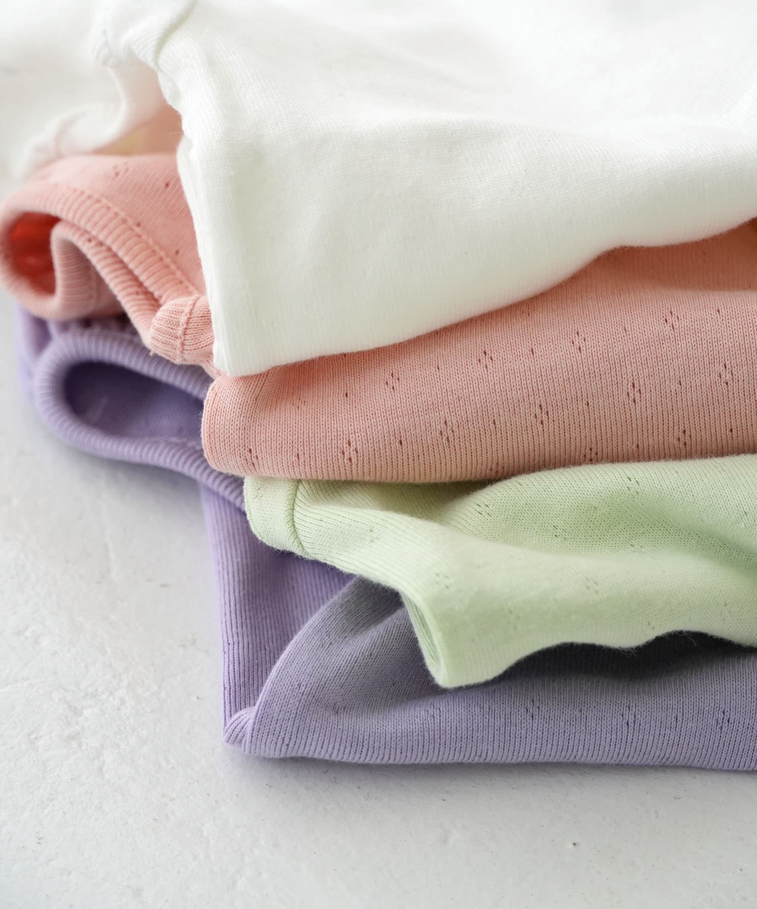 Pippi+Lotta　Eyelet puff  T-shirts(KIDS) Ivory L