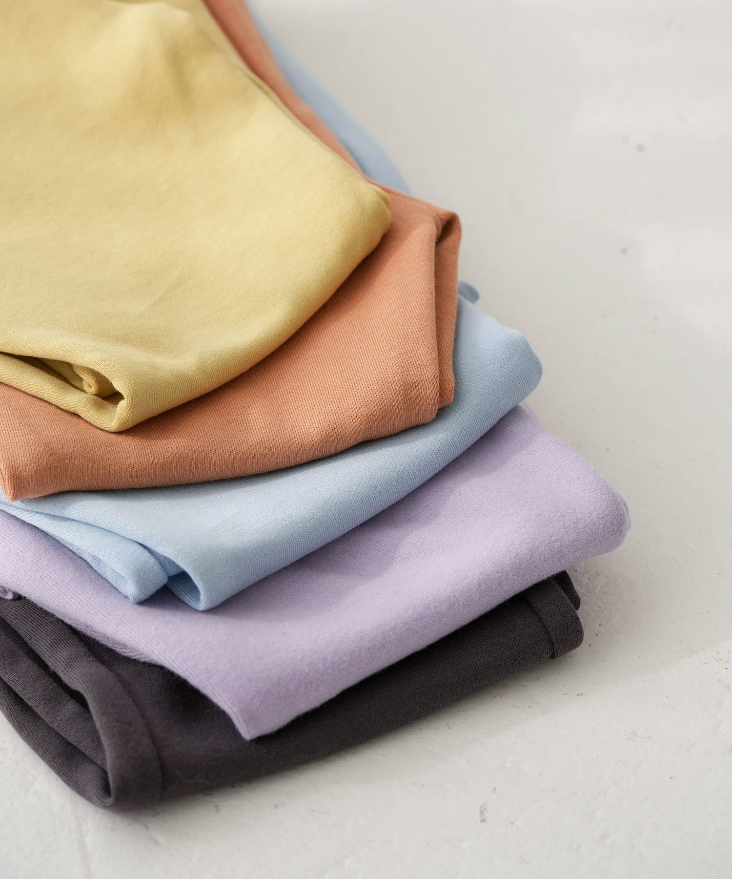 Pippi+Lotta　Flare cotton pants(KIDS) Light blue XL