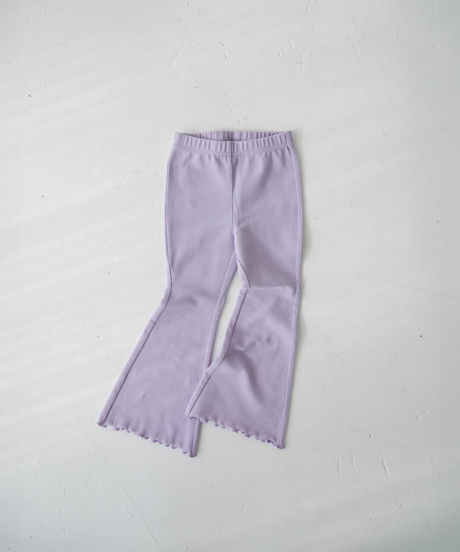 Pippi+Lotta　Flare cotton pants(KIDS) Lilac L