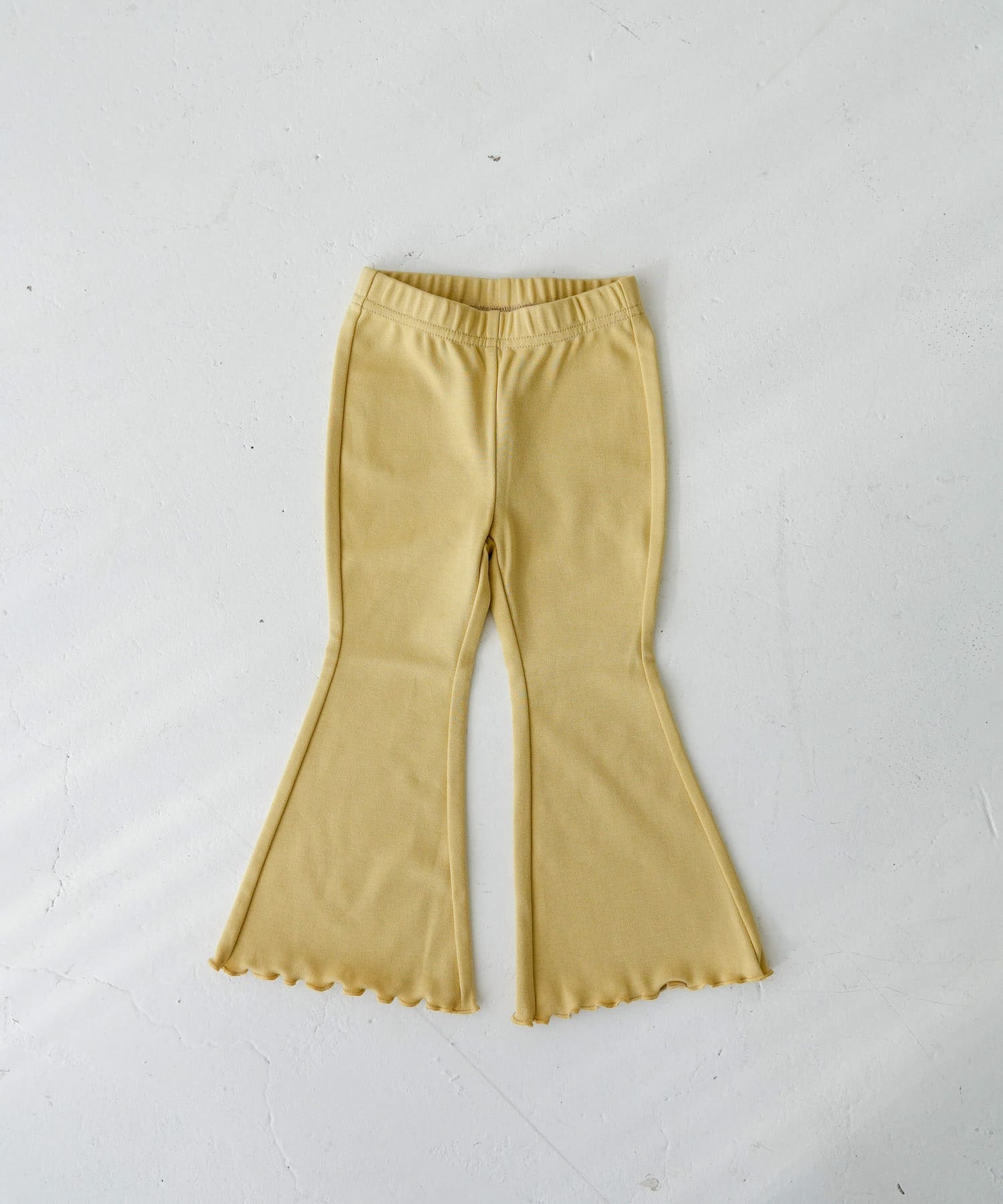 Pippi+Lotta　Flare cotton pants(KIDS) Pear M