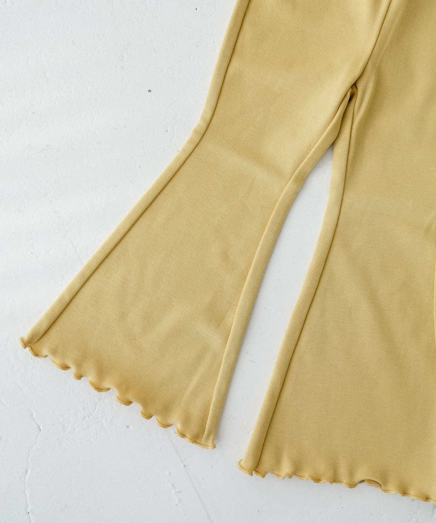 Pippi+Lotta　Flare cotton pants(KIDS) Pear M