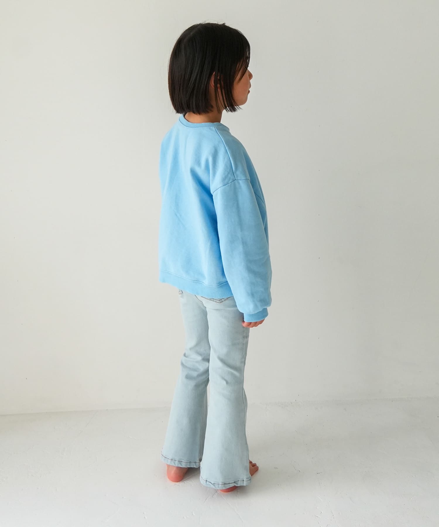 Pippi+Lotta　Flare denim(KIDS) Light XXL