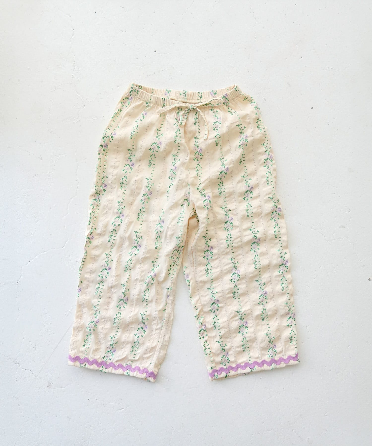 Pippi+Lotta　Flower long pants(KIDS) One L