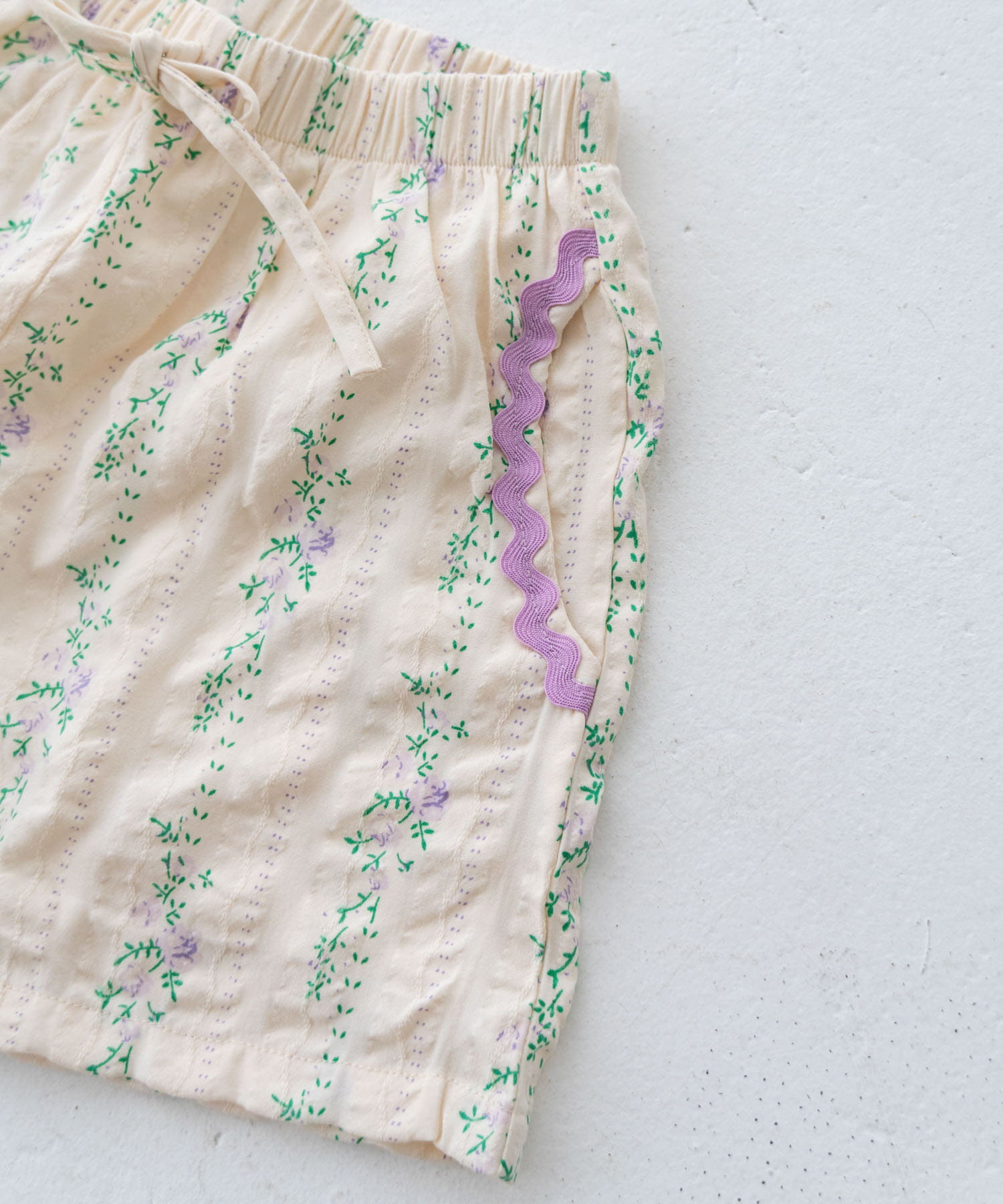 Pippi+Lotta　Flower short pants(KIDS) One M