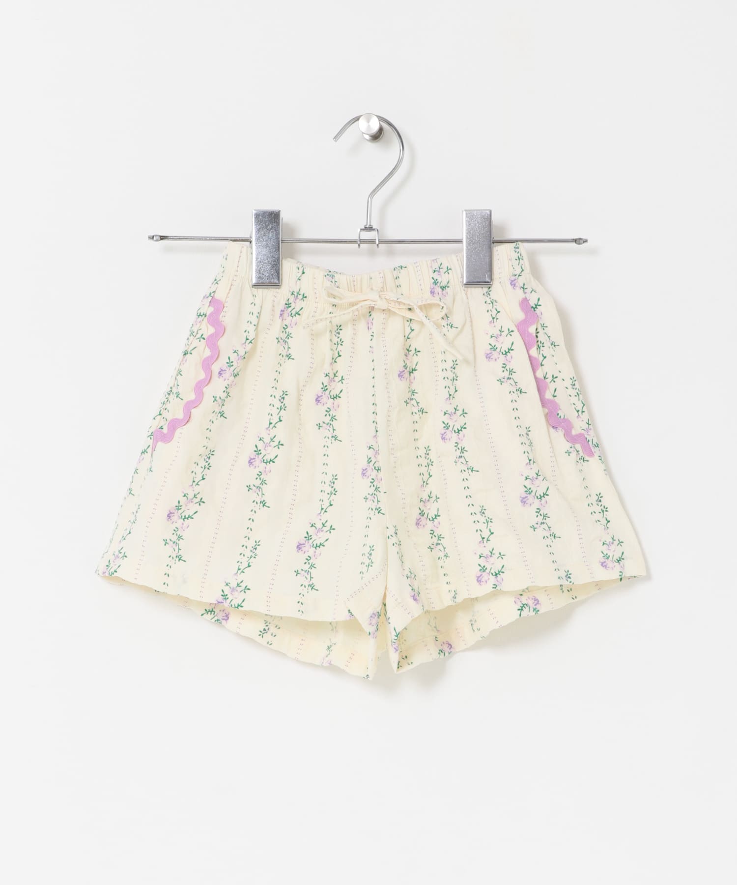 Pippi+Lotta　Flower short pants(KIDS) One XXL