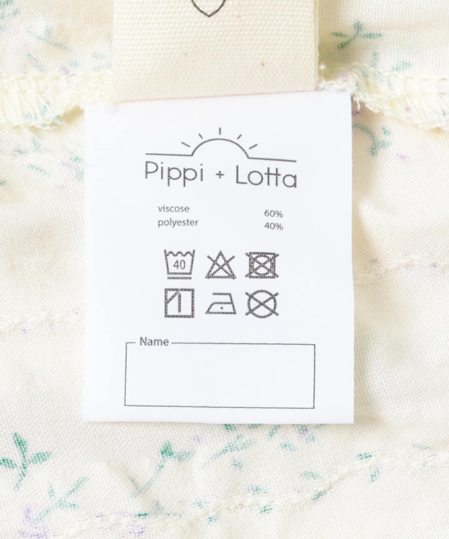Pippi+Lotta　Flower short pants(KIDS) One XXL
