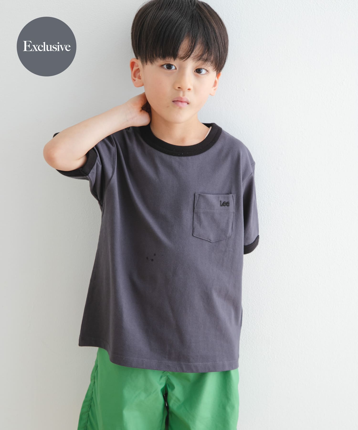 『別注』Lee×DOORS　リンガーTシャツ(KIDS)