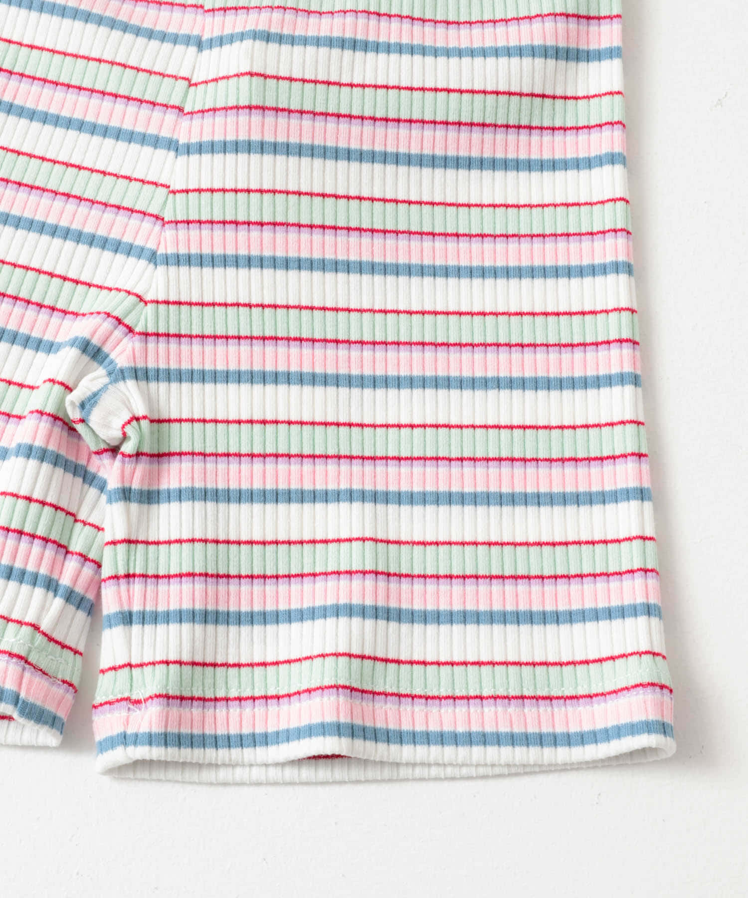 Pippi+Lotta　Multi stripe shorts(KIDS) Ivory M