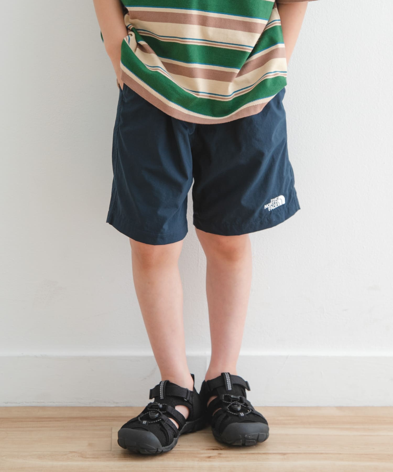 THE NORTH FACE T Class V Short(KIDS)(120 アーバンネイビー): キッズ